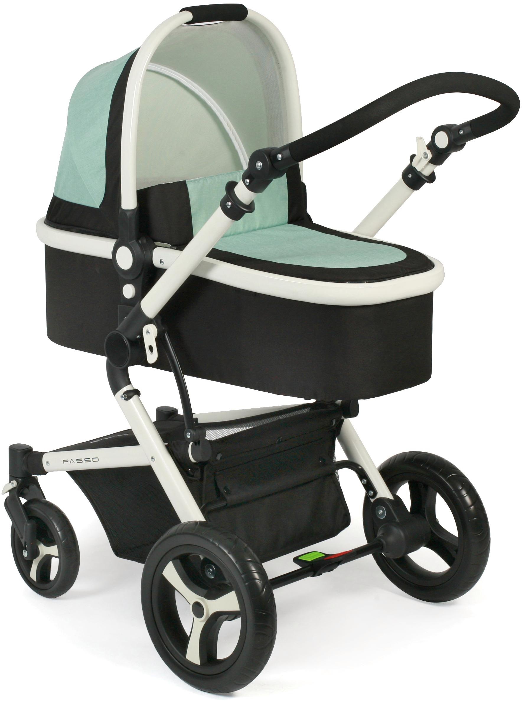 Image of CHIC4BABY Kombi-Kinderwagen »Passo, mint«, 15 kg, ; Kinderwagen bei Ackermann Versand Schweiz