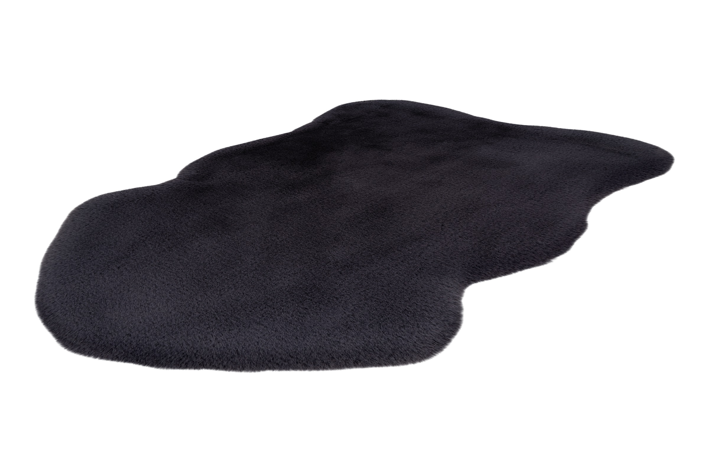 Kayoom Tapis à poils longs »Boundless 226« En forme de peau d'animal 40 mm Höhe Hochflor, Modernes Muster, Deko, Fussbodenheizungsgeeignet, Wohnzimmer
