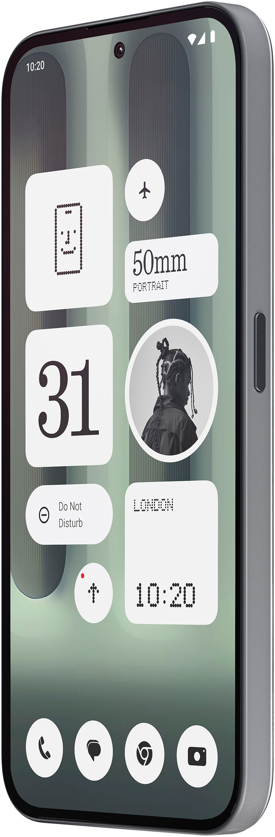 NOTHING Smartphone »Phone (2a) Plus« grau