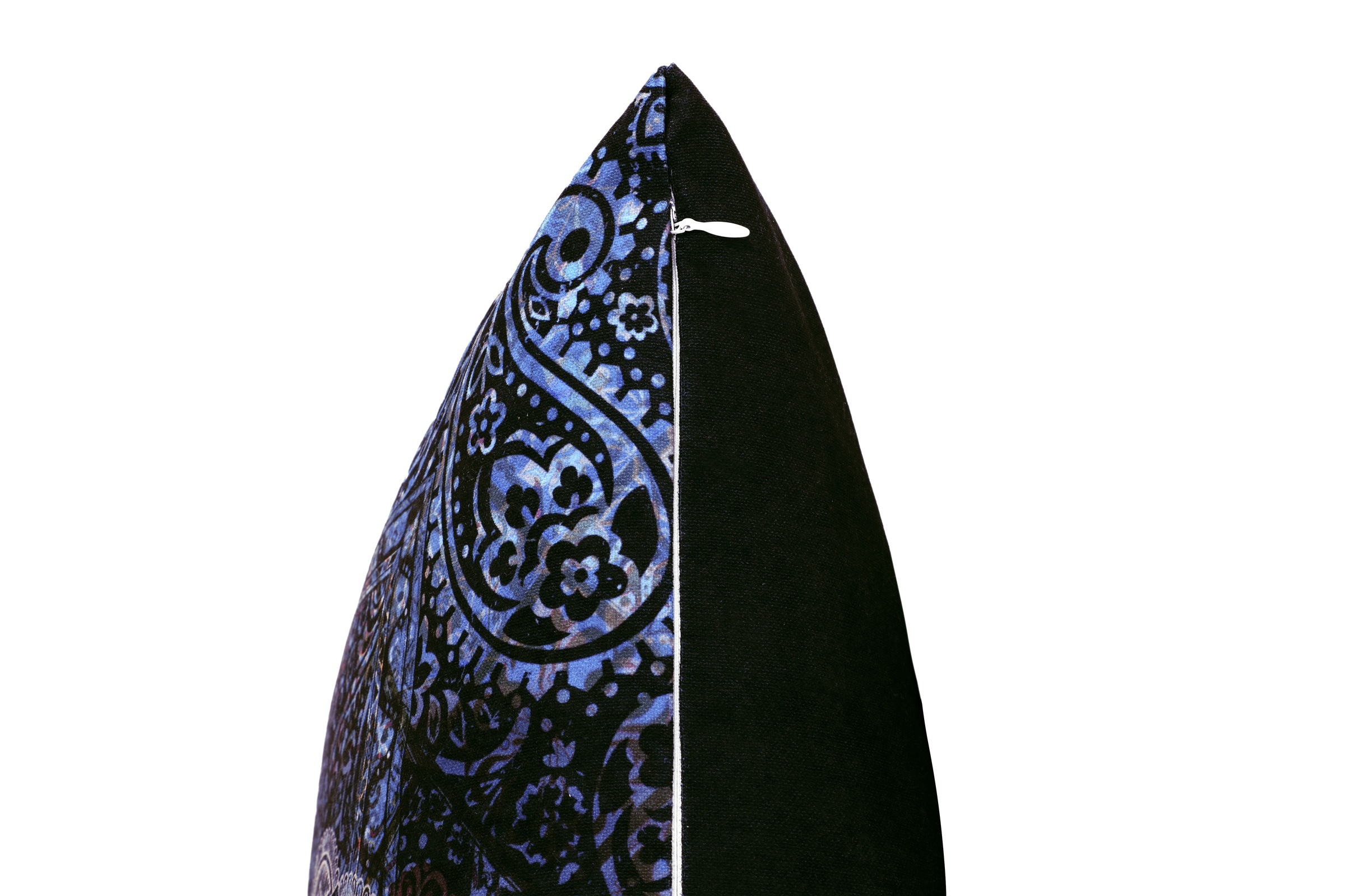 Kenda Sand Fellkissen »Dekokissen Medley 125 Multi / Blau 45cm x 45cm«, modern, vielseitig kombinierbar,mit praktischem Reissverschluss