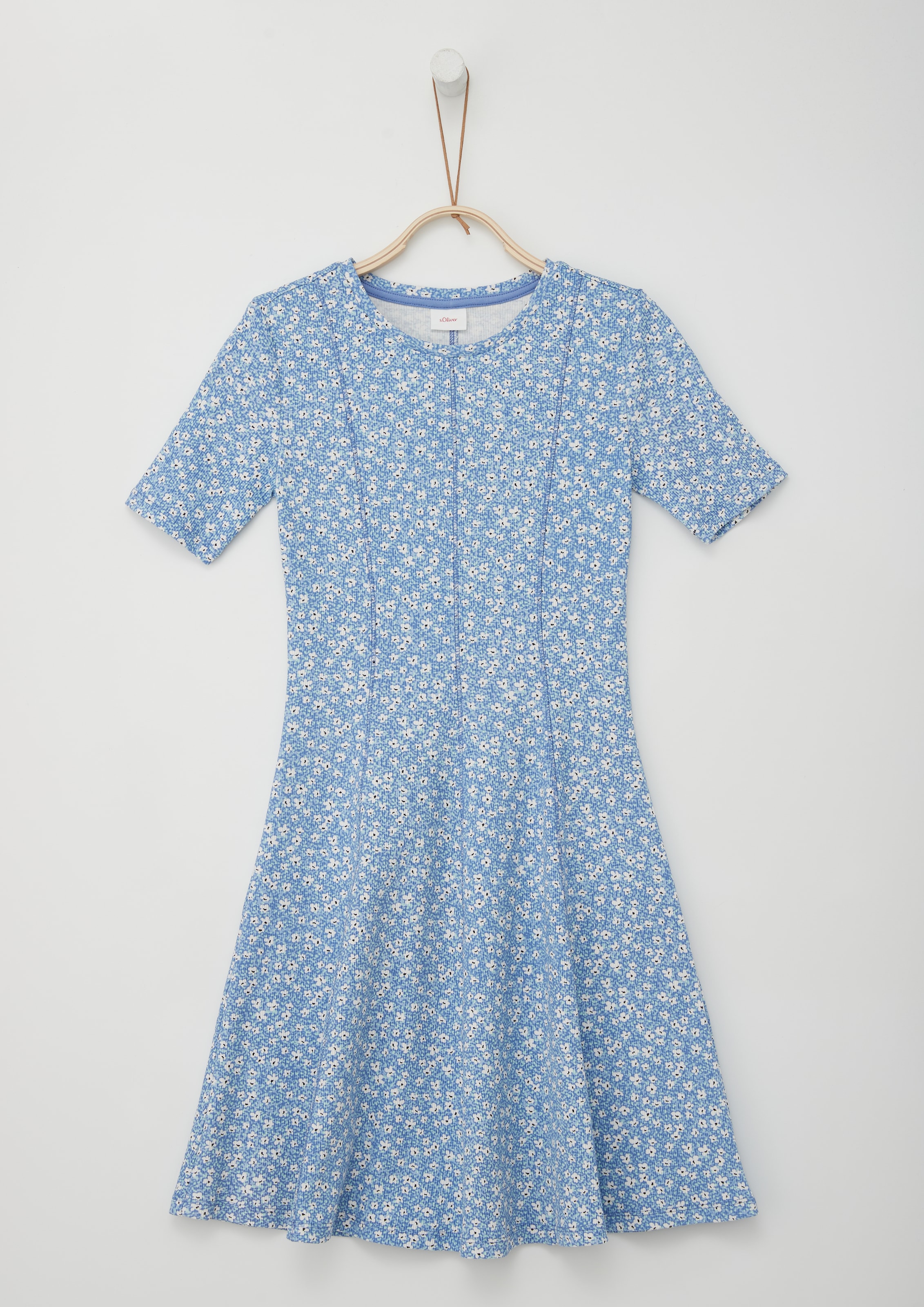 s.Oliver Junior Sommerkleid, mit All-Over Print