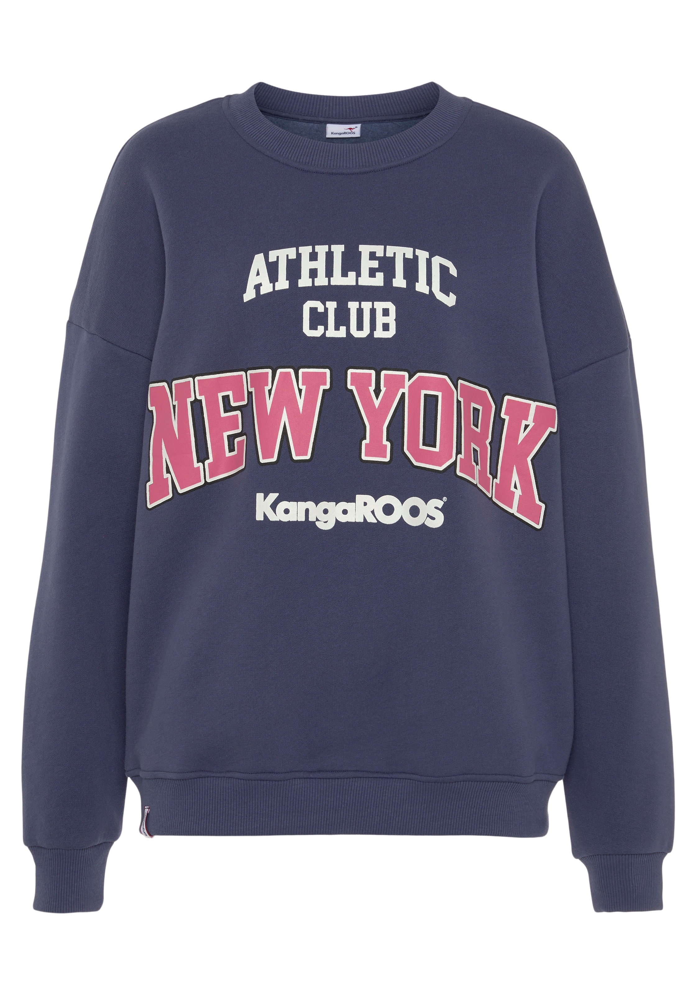 KangaROOS Sweatshirt, mit grossem Logodruck im College-Style
