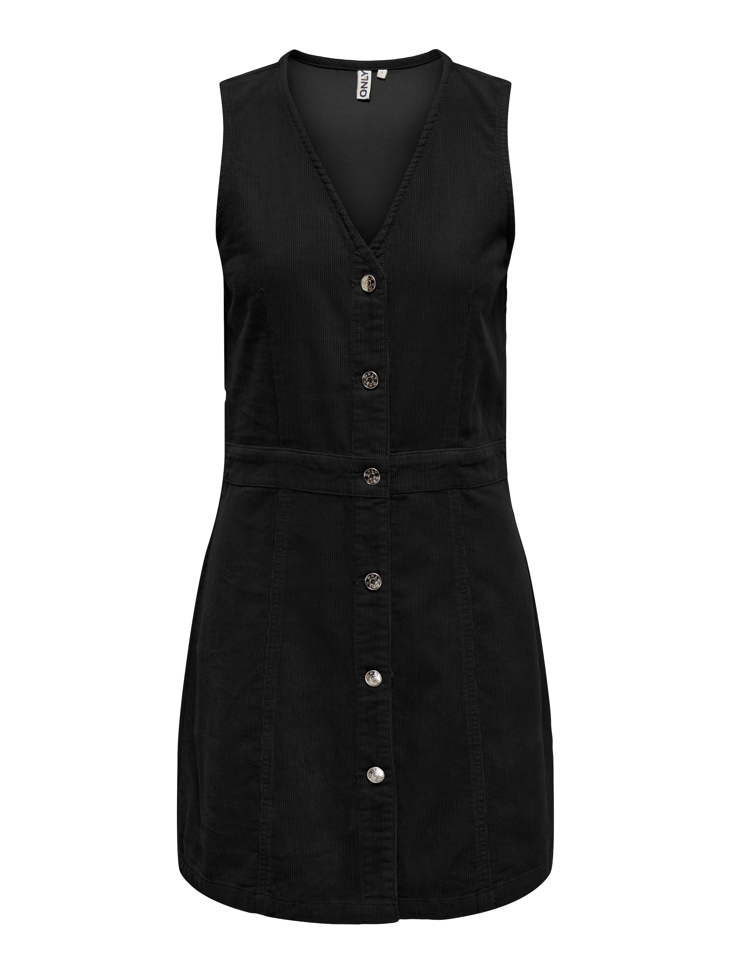 ONLY Cordkleid »ONLMOXIE S/L BUT CORD DRESS CC PNT« Baumwolle, regular fit