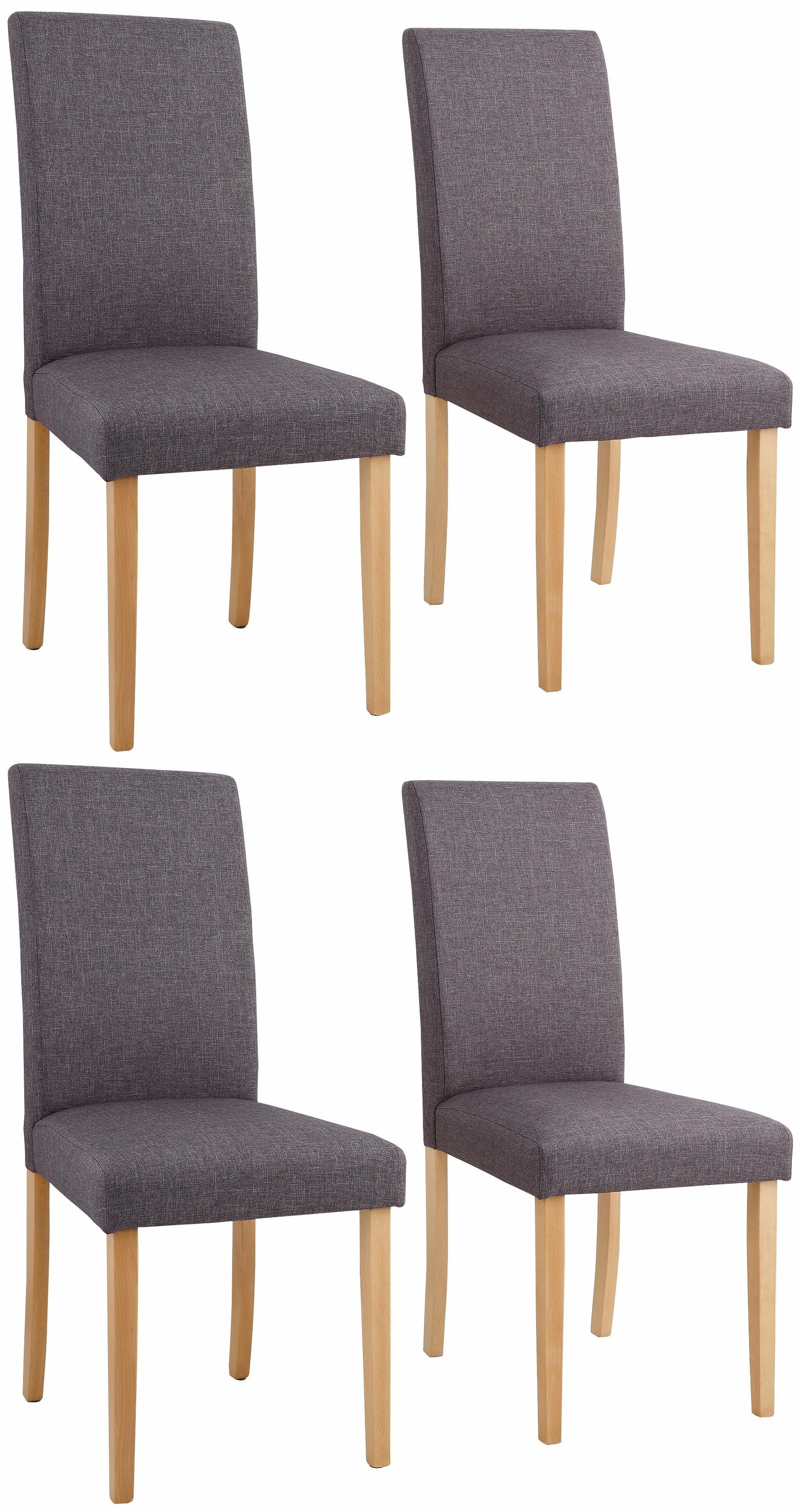 Image of Home affaire 4-Fussstuhl »Roko Tiago«, (Set), 4 St., Struktur, im 2er, 4er oder 6er-Set bei Ackermann Versand Schweiz