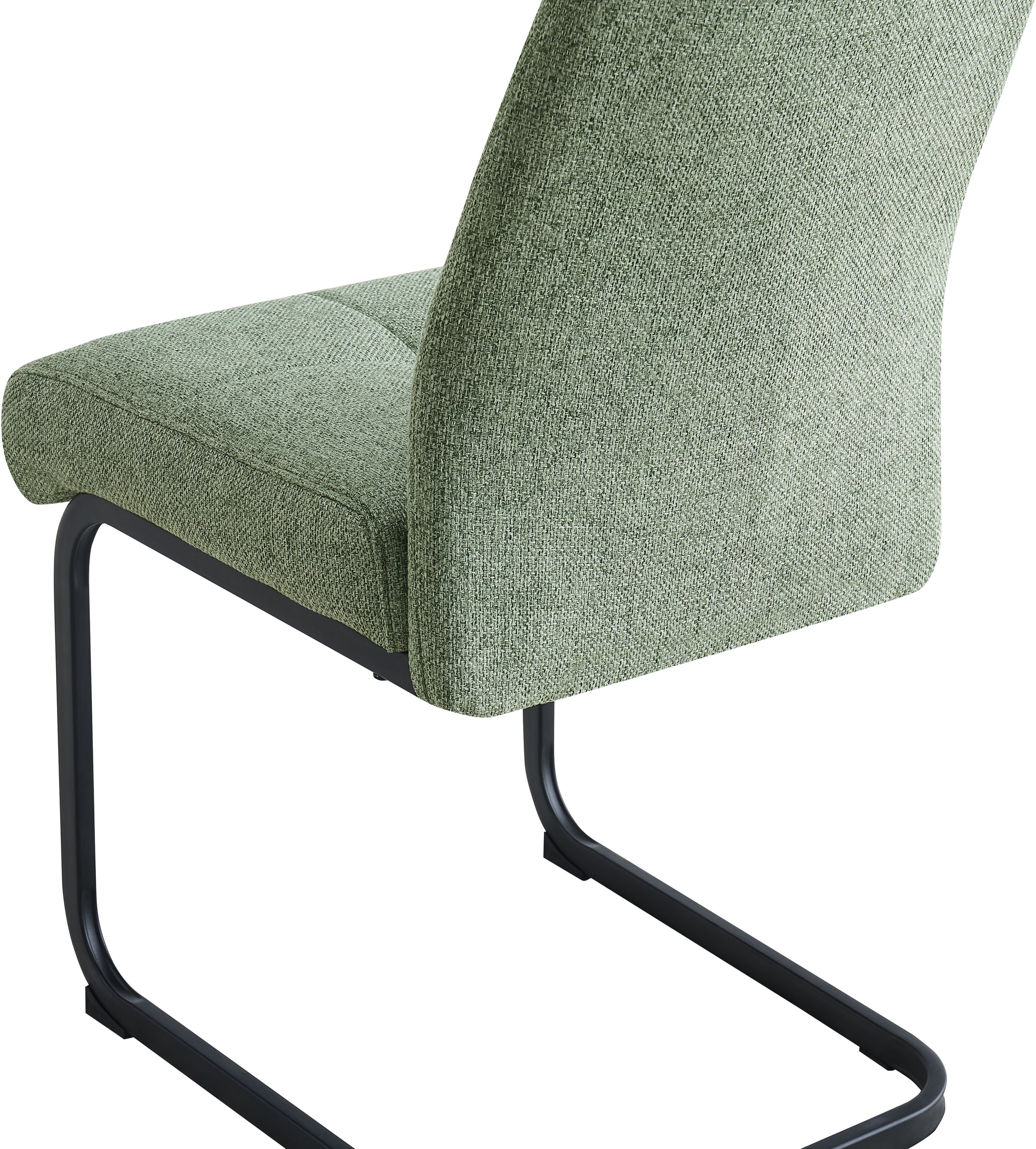GOODproduct Freischwinger »Alabama« (Set) 2 Stk.gemütlicher Esszimmerstuhl mit Federkern und robustem Webstoff