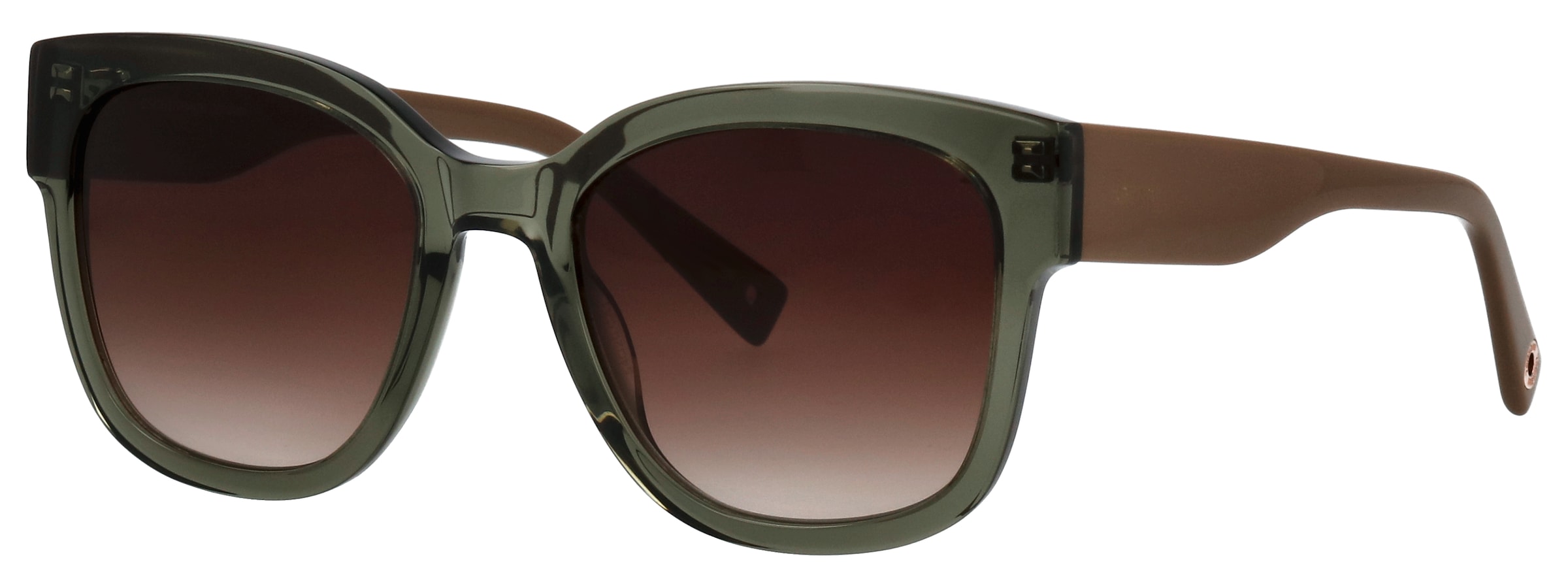 BRENDEL eyewear Lunettes de soleil »Modell 906203« Form Karree/Eckig, Logoschriftzug auf Bügel, Kunststofffassung