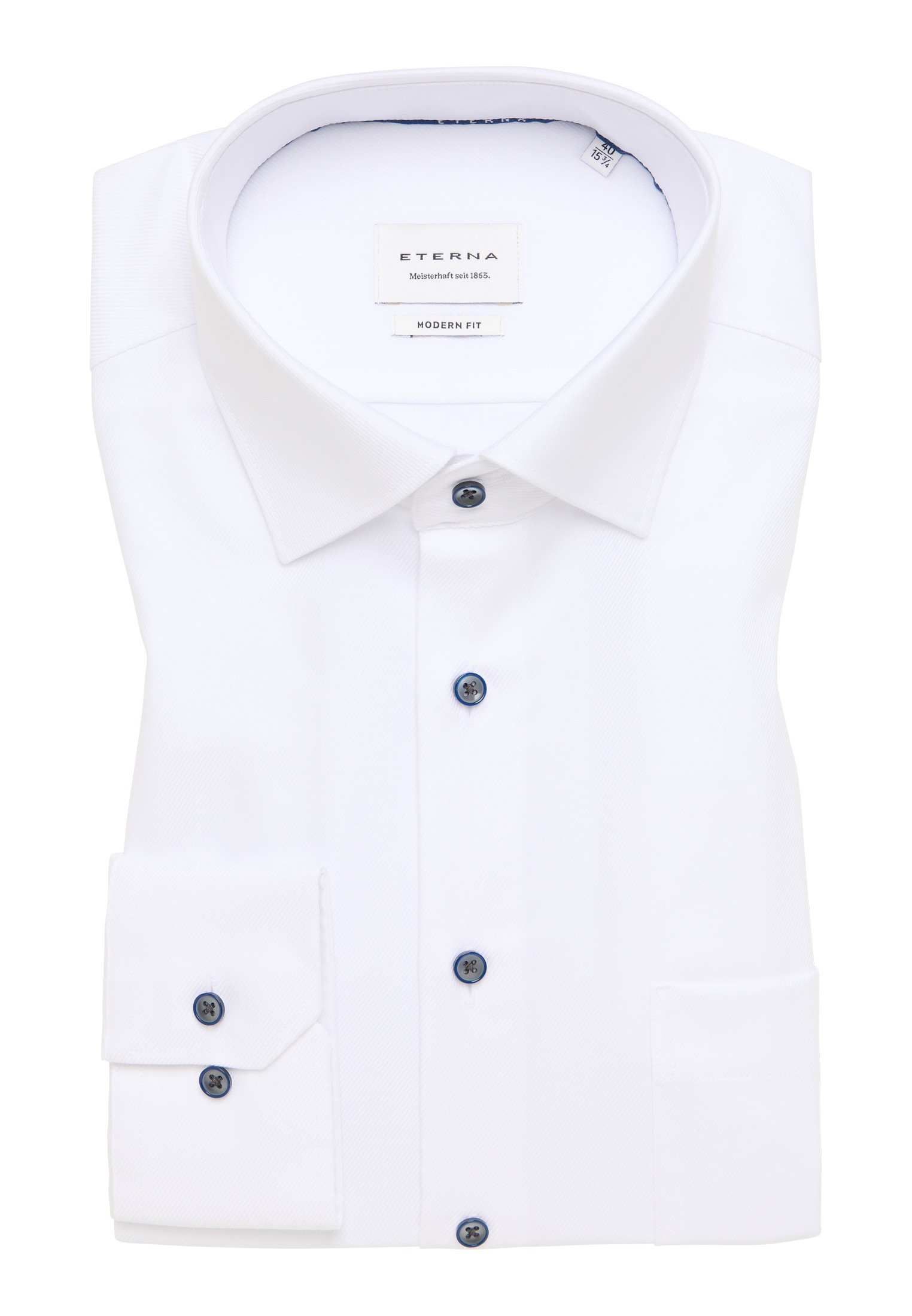 Eterna Langarmhemd »MODERN FIT«, NON IRON (bügelfrei)
