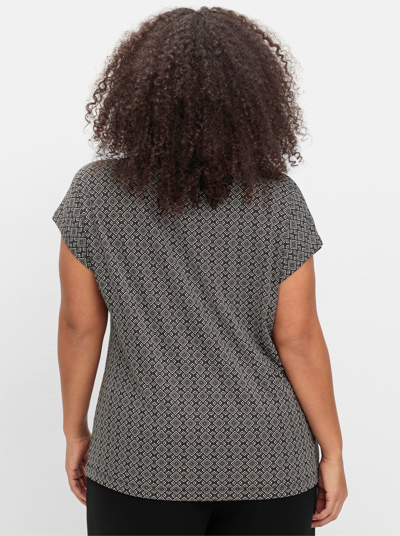 Sheego T-Shirt »Kurzarmshirt«, (1 tlg.)