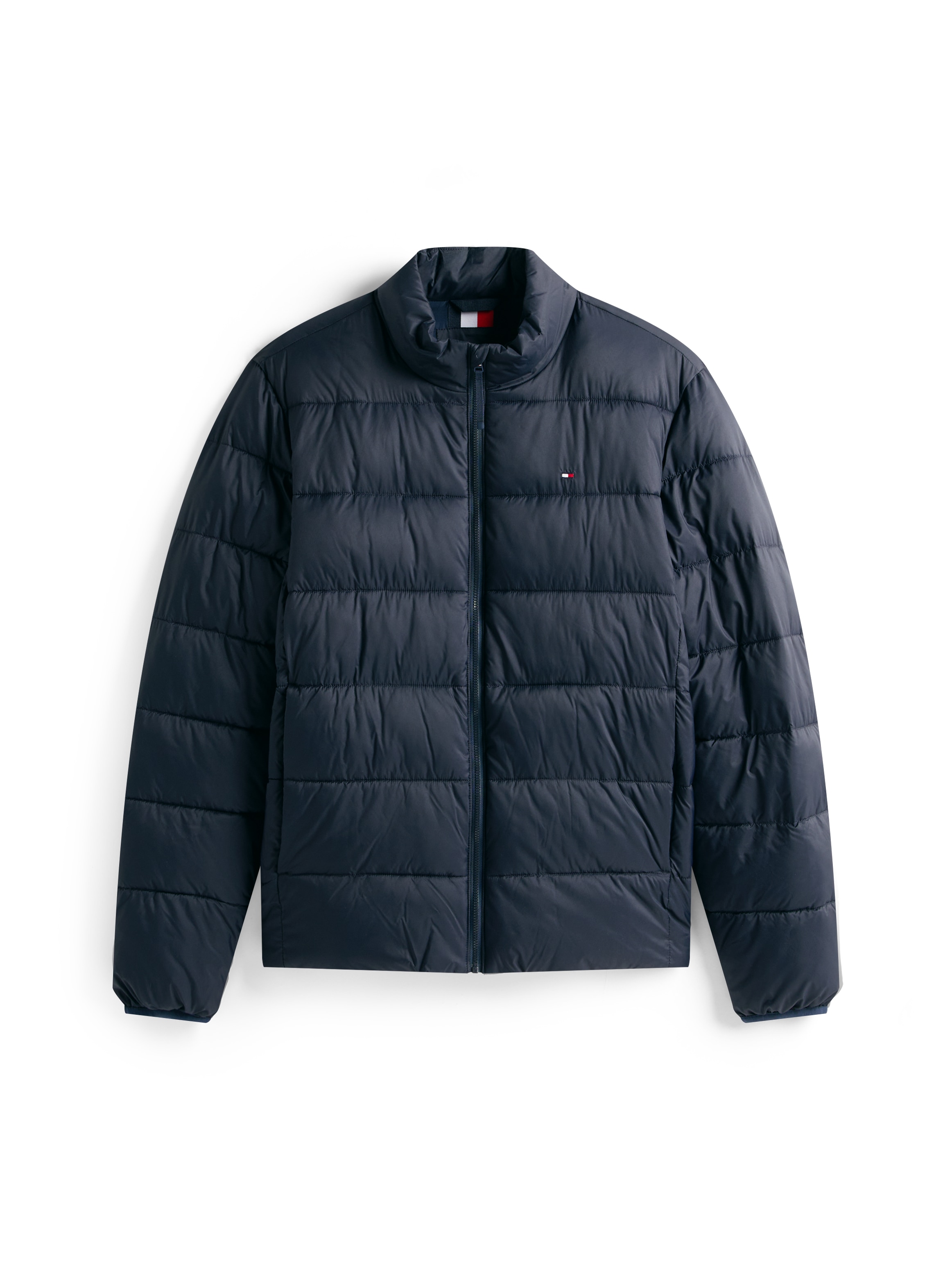 Tommy Hilfiger Steppjacke »MID WEIGHT STAND COLLAR« ohne Kapuze Winterjacke, Übergangsjacke