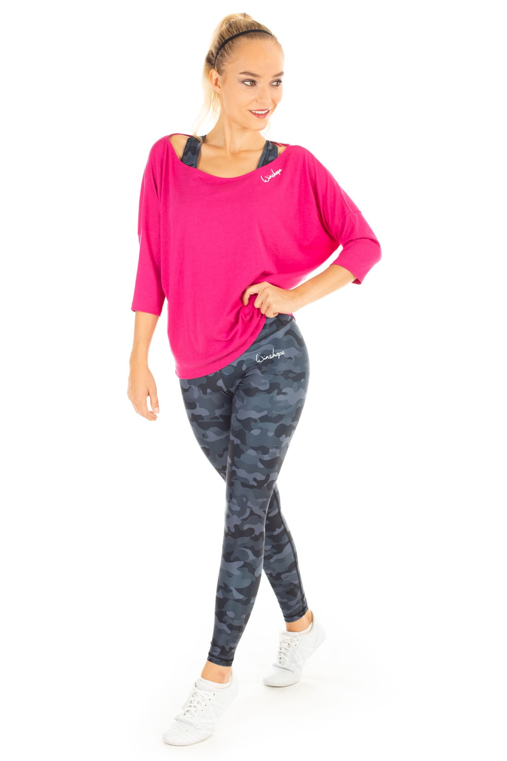Winshape Leggings »HWL102-Military«, Core-Stability-Bund mit Bauch-Weg-Effekt