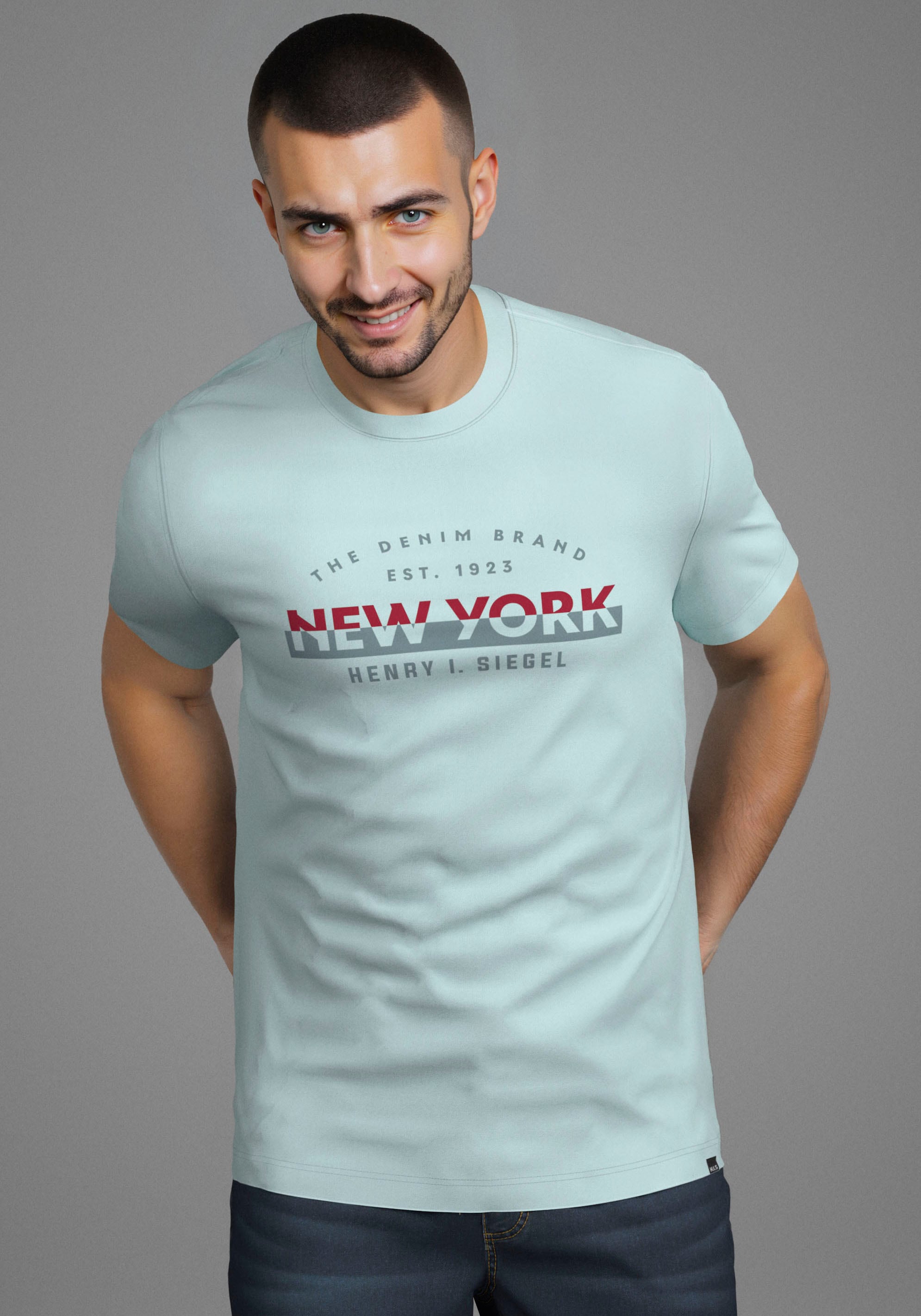 H.I.S Rundhalsshirt »Neue Kollektion!«, mit Print