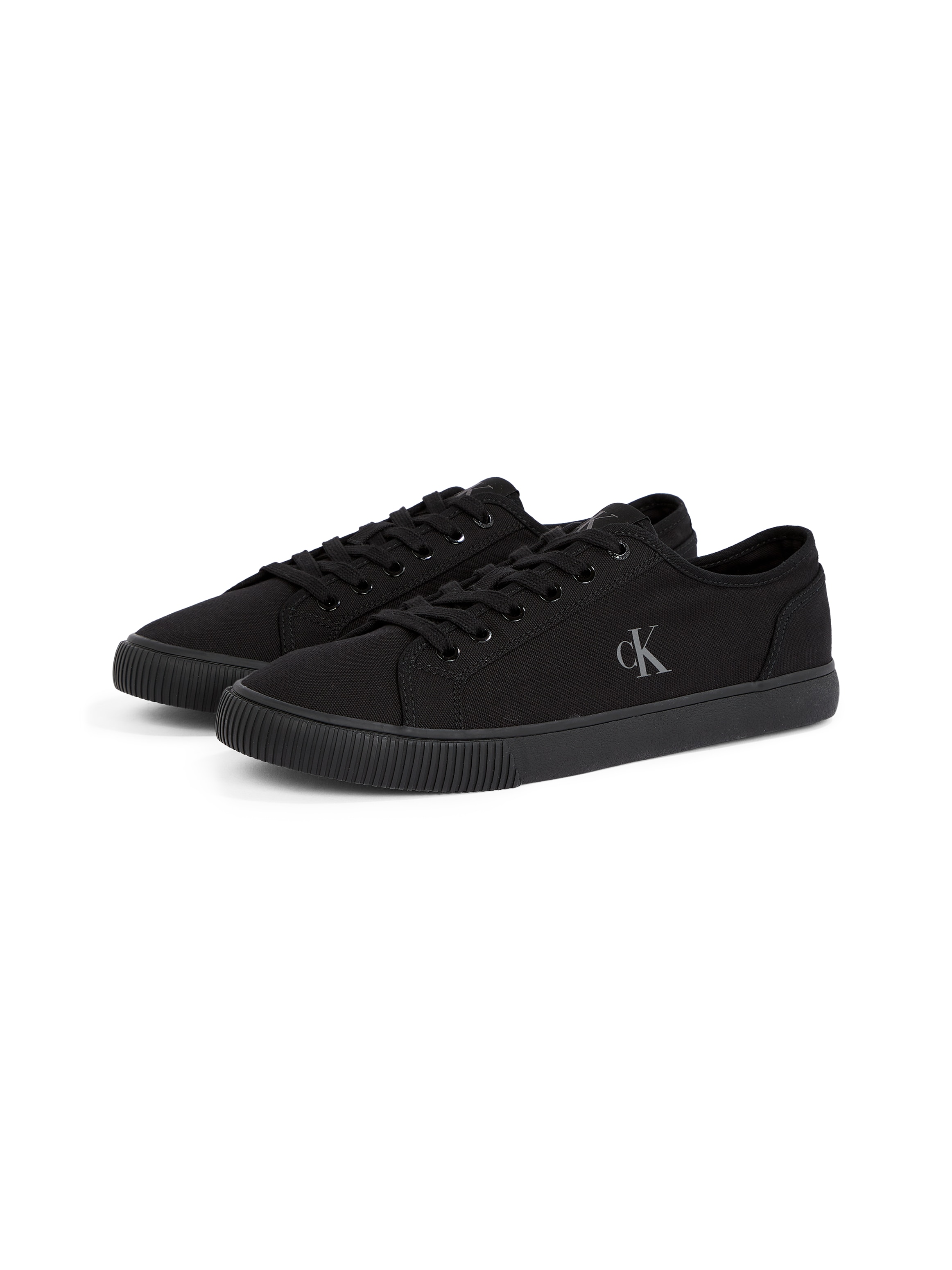 Calvin Klein Jeans Sneakers »ESS VULC LOW MG CANVAS«  Schnürschuh, Halbschuh, Freizeitschuh in klassischer Optik