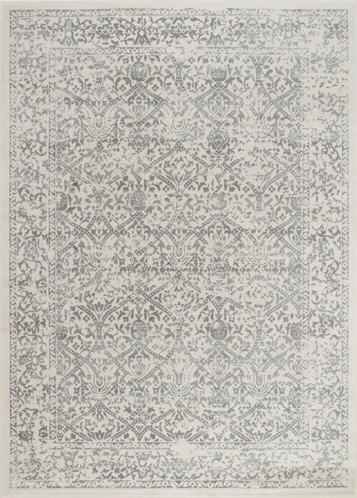 Surya Teppich »Traditional«, rechteckig, Boho Kurzflor Orientteppich, Wohnzimmer, Schlafzimmer, Grau