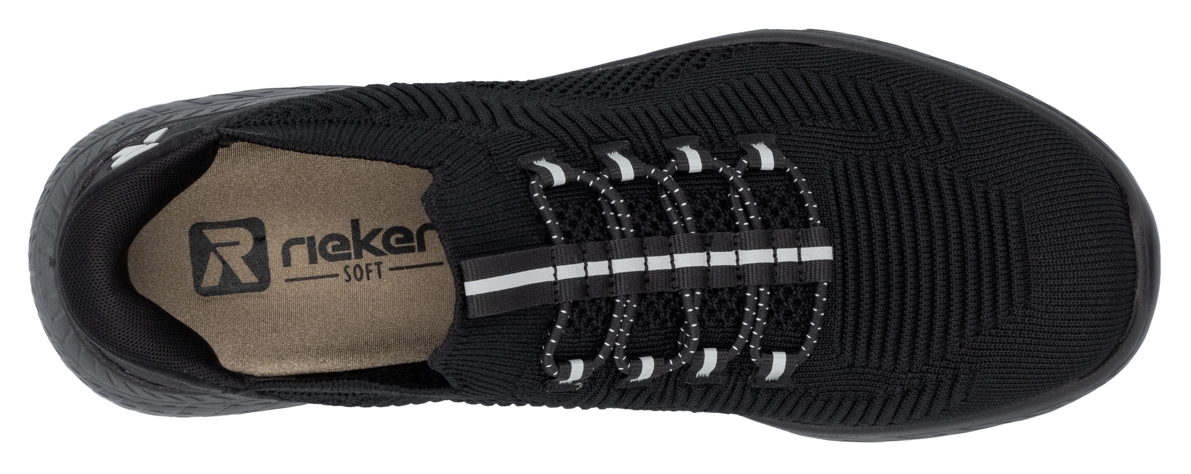 RIEKER Sport Baskets slip-on »Ready2GO«  , Halbschuh, Freizeitschuh, Slipper mit MemoSoft-Innensohle