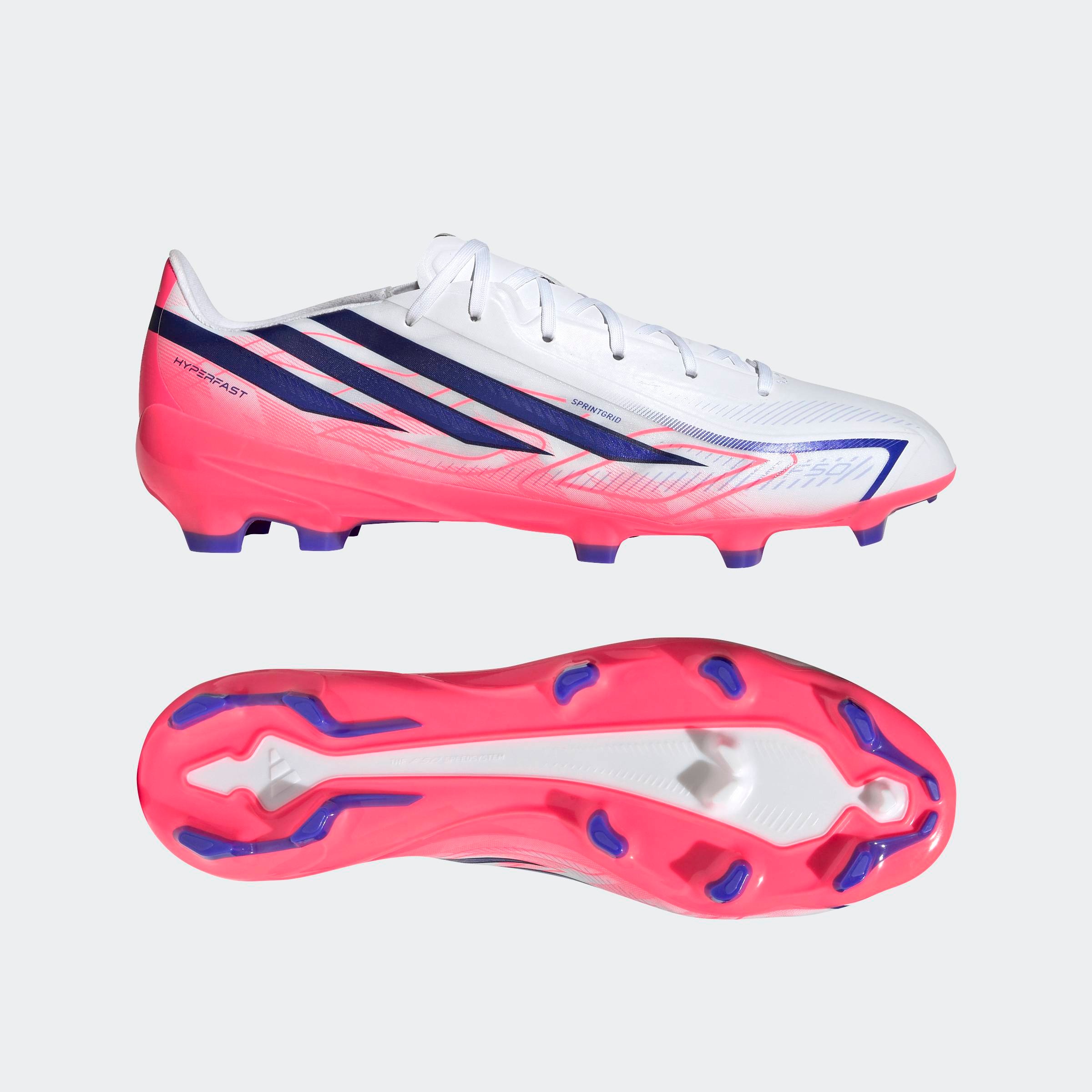 adidas Performance Fussballschuh »F50 HYPERFAST LEAGUE , FESTE BÖDEN«  für Rasen und feste Böden, gespielt bei der Weltmeisterschaft 2026