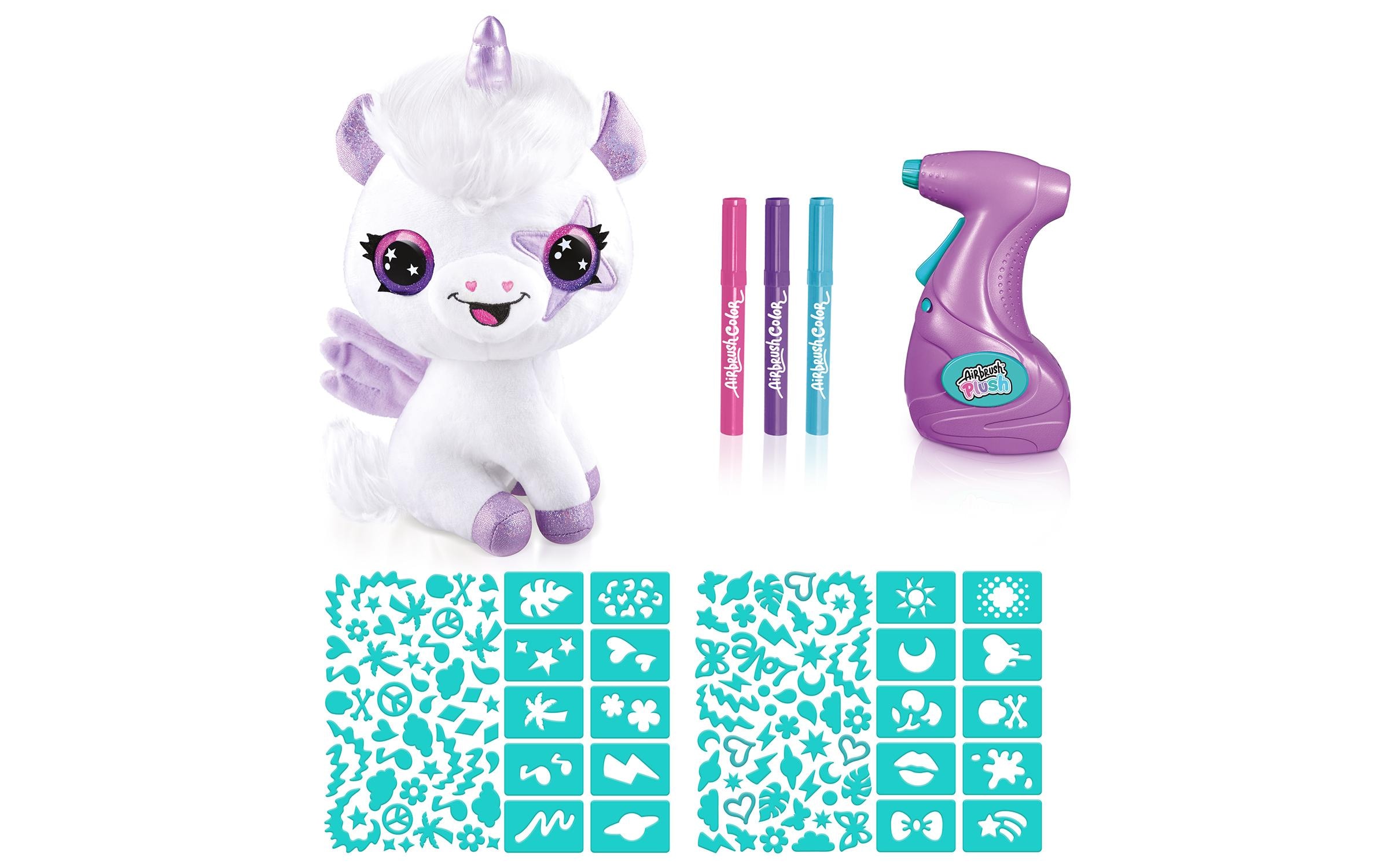 Canal Toys Airbrush Plush Unicorn 