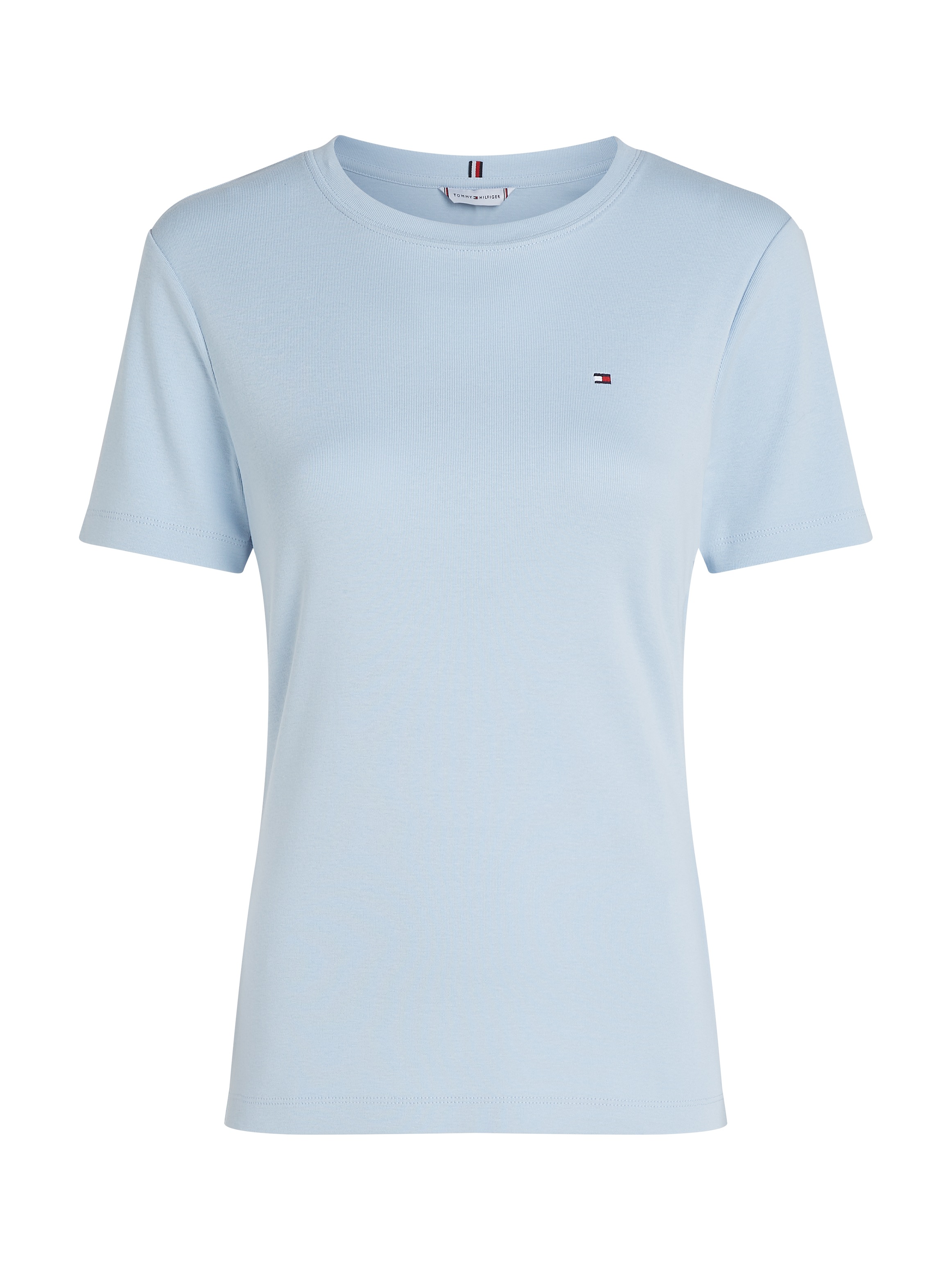 Tommy Hilfiger T-Shirt »SLIM CODY C-NK SS«, mit Logostickerei