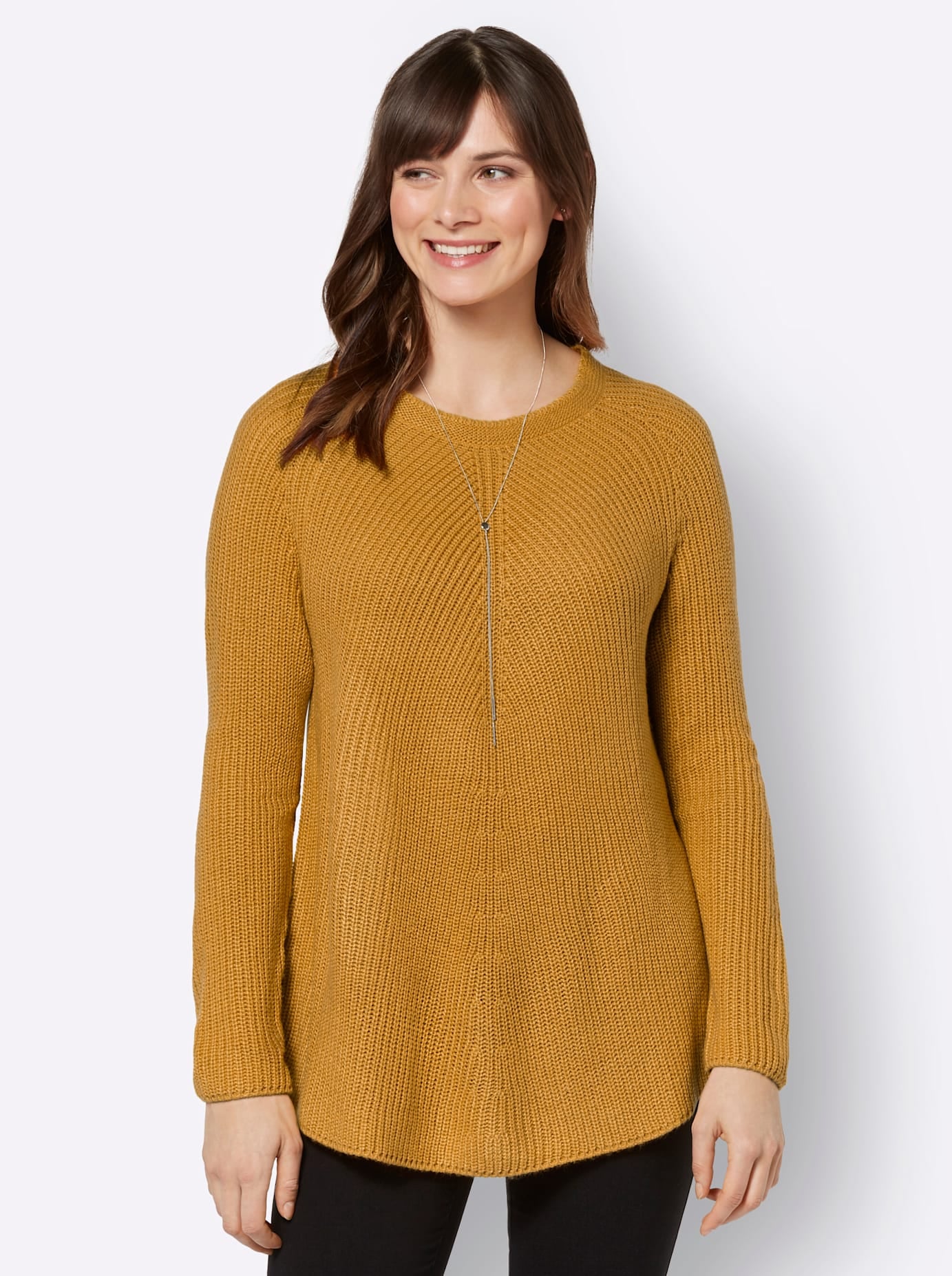 Ambria Rundhalspullover »Pullover«