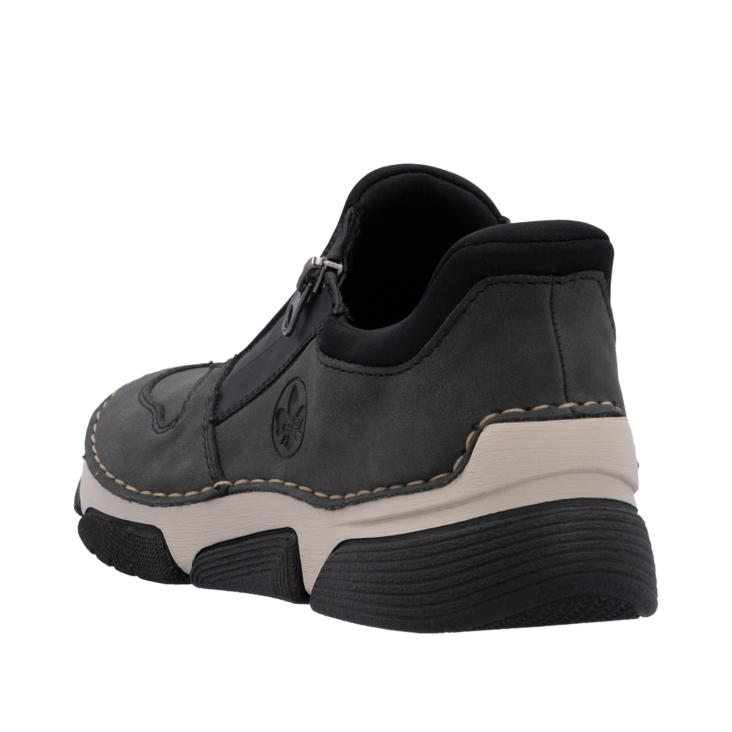 Rieker Slip-On Sneaker »Ready2GO«  Halbschuh, Freizeitsneaker mit seitlichem Reissverschluss