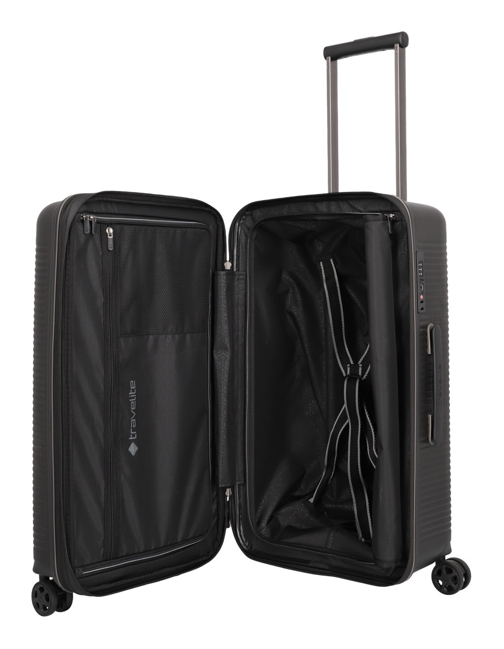 travelite Kit trolley »ROOMER Trunk 2-teilig« extension de volume – idéal pour bagages à main et en soute