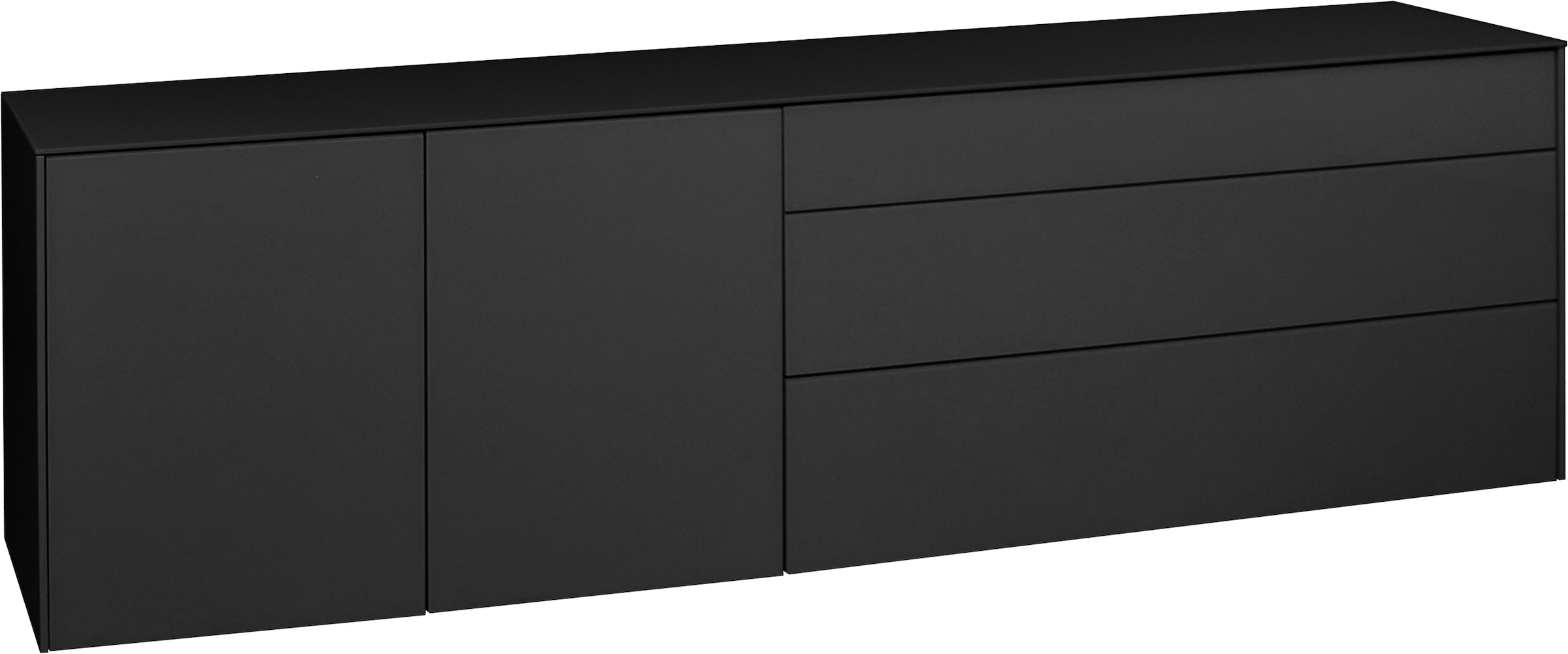 Image of Mäusbacher Lowboard "Imola" OTTOs Choice, Lowboard mit Glasfront und Glasoberplatte