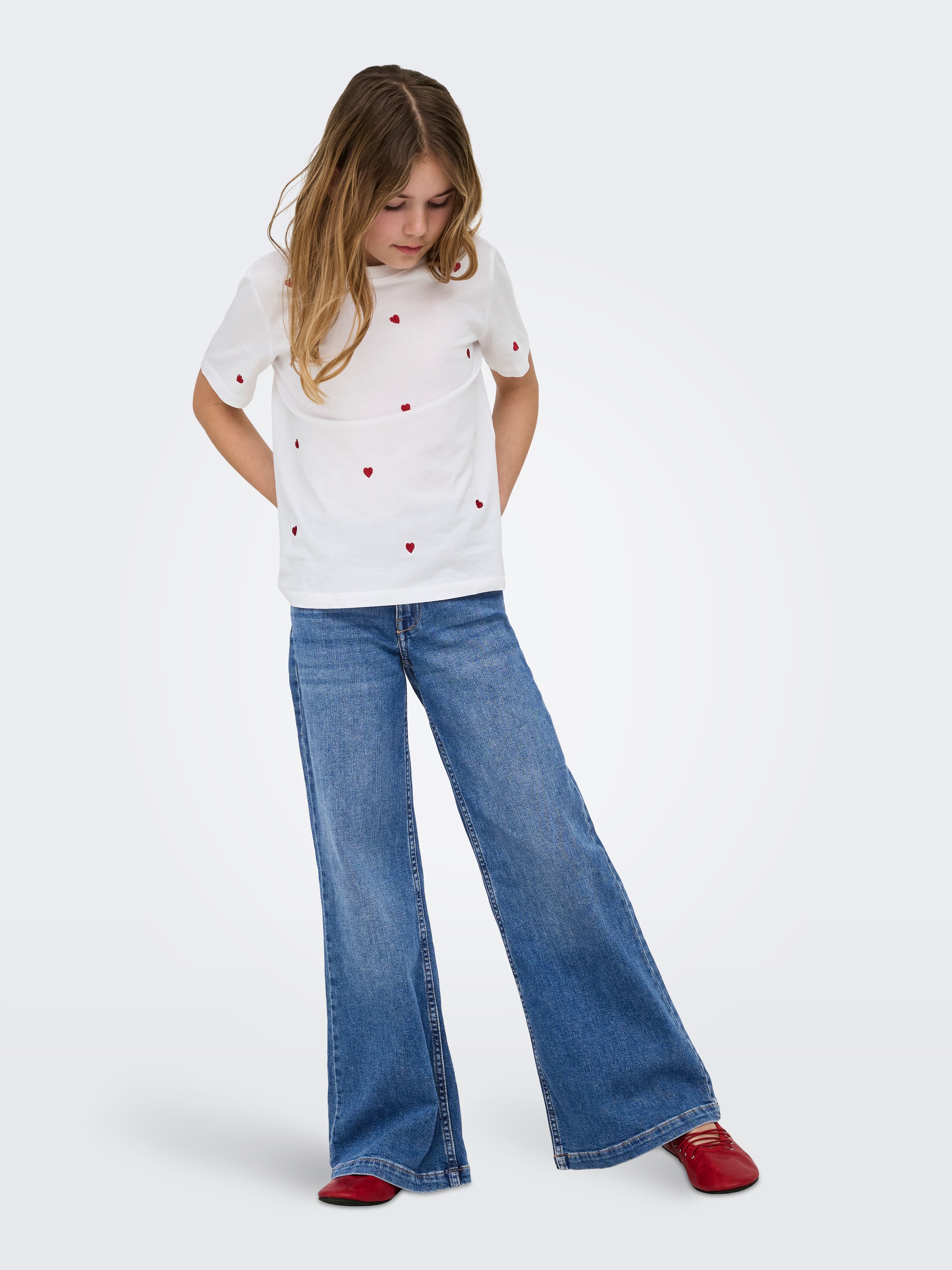 KIDS ONLY Jeans Relax-fit »KOGCALIFORNIA MW WIDE FLARED REA NOOS«