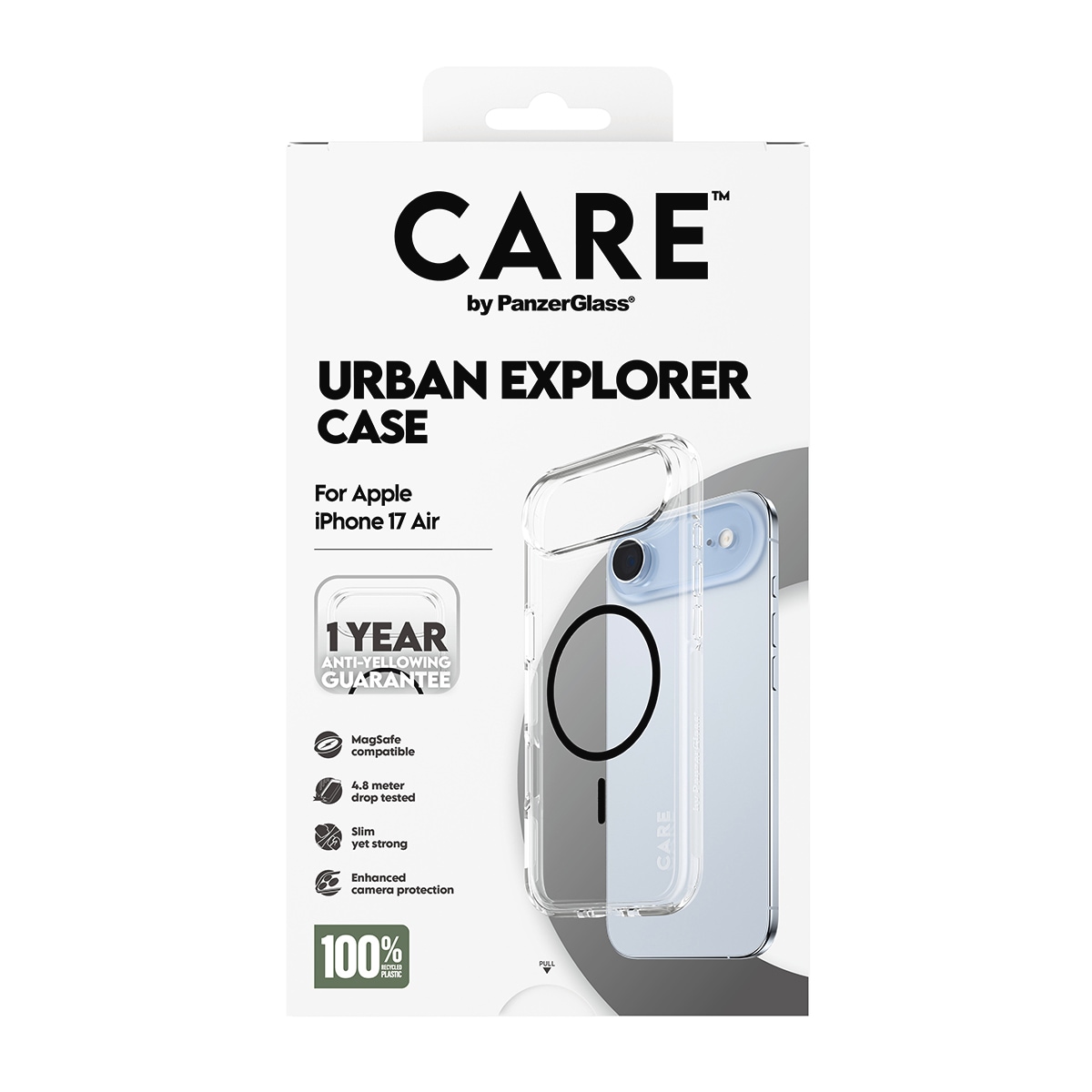 CARE by PanzerGlass Housse pour téléphone portable »Urban Explorer Case für Apple iPhone Air« Backcover, Schutzhülle, Handyschutzhülle, Case, Schutzcase, stossfest