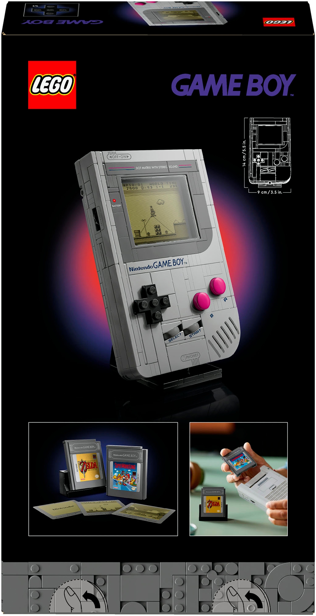 LEGO® Pions de construction »Game Boy (72046), LEGO Super Mario« Made in Europe