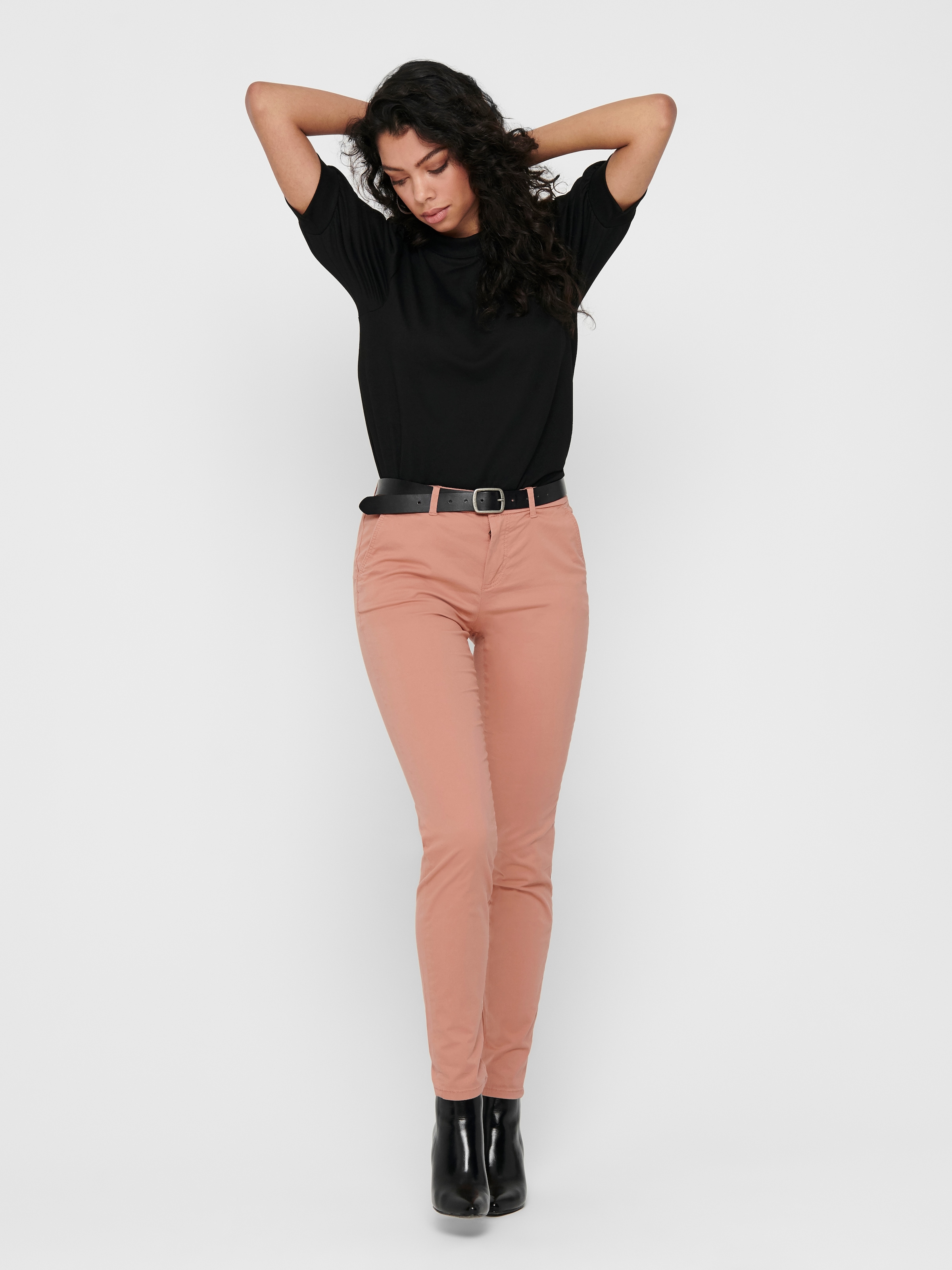 ONLY Chinos »ONLPARIS REG CHINO PANT«  gepflegte Hose mit schmaler Beinform
