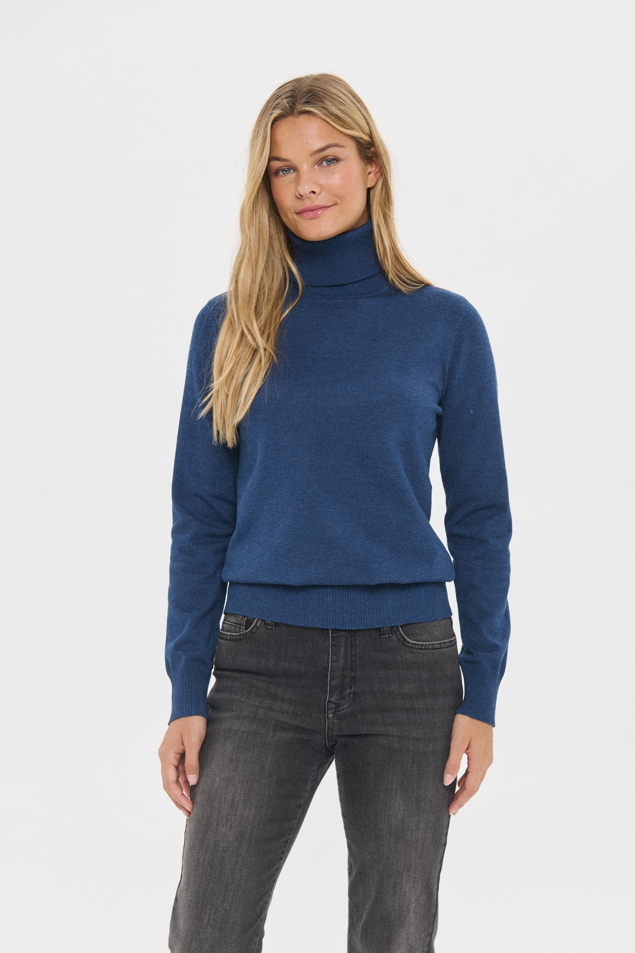 Image of Saint Tropez Rollkragenpullover "J2046, MilaSZ Rollneck" Viskosemischung, Classic fit