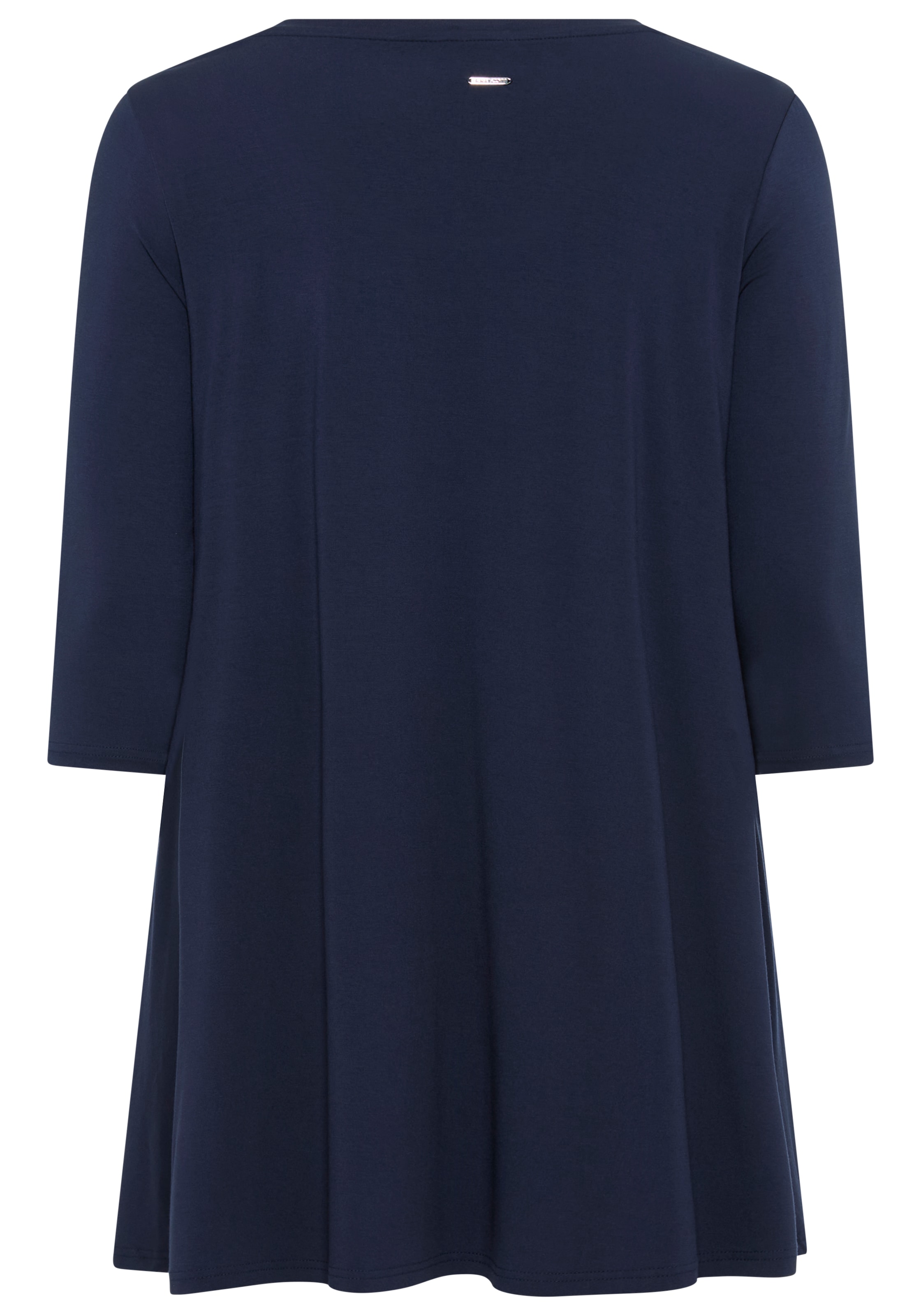 Laura Scott CURVE 3/4-Arm-Shirt, mit 3/4-Ärmeln – GROSSE GRÖSSEN
