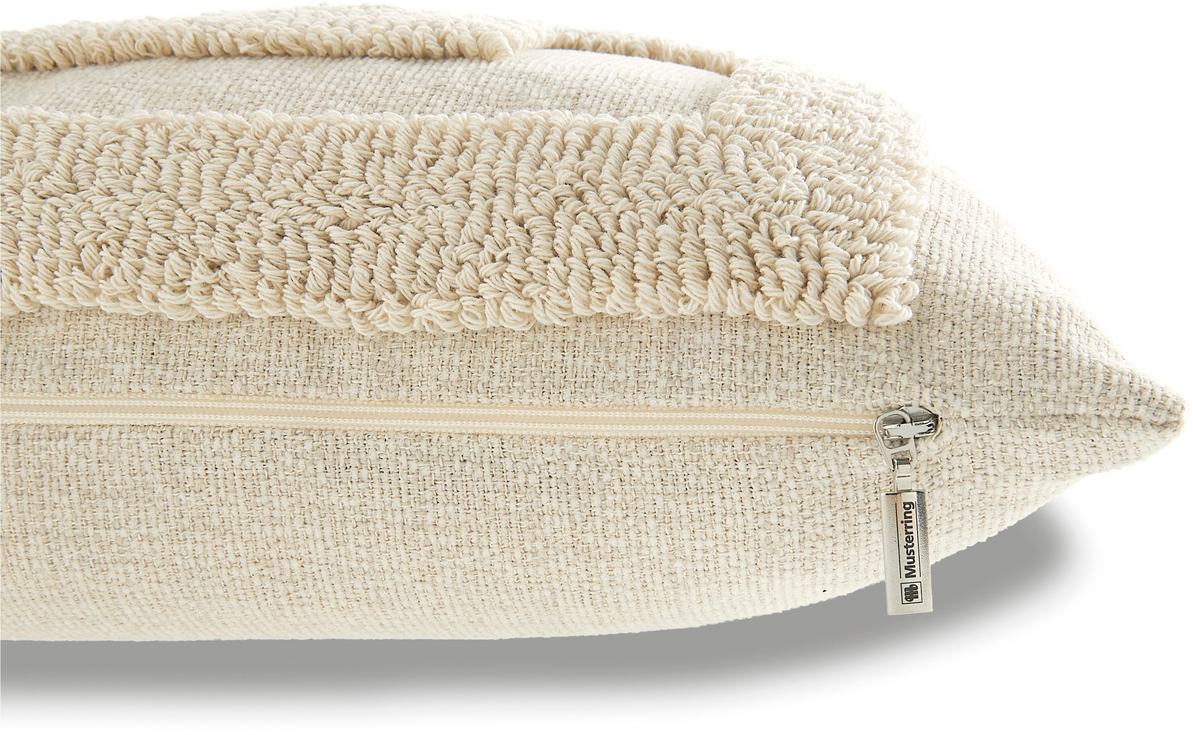 Musterring Dekokissen »Slow« mit aufgesticktem Motiv