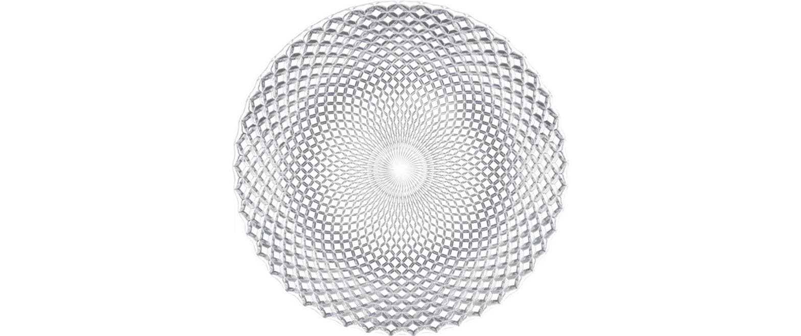 Nachtmann Teller »Dancing Stars Rumba, 2 Stück« Kristallteller-Set für besondere Anlässe