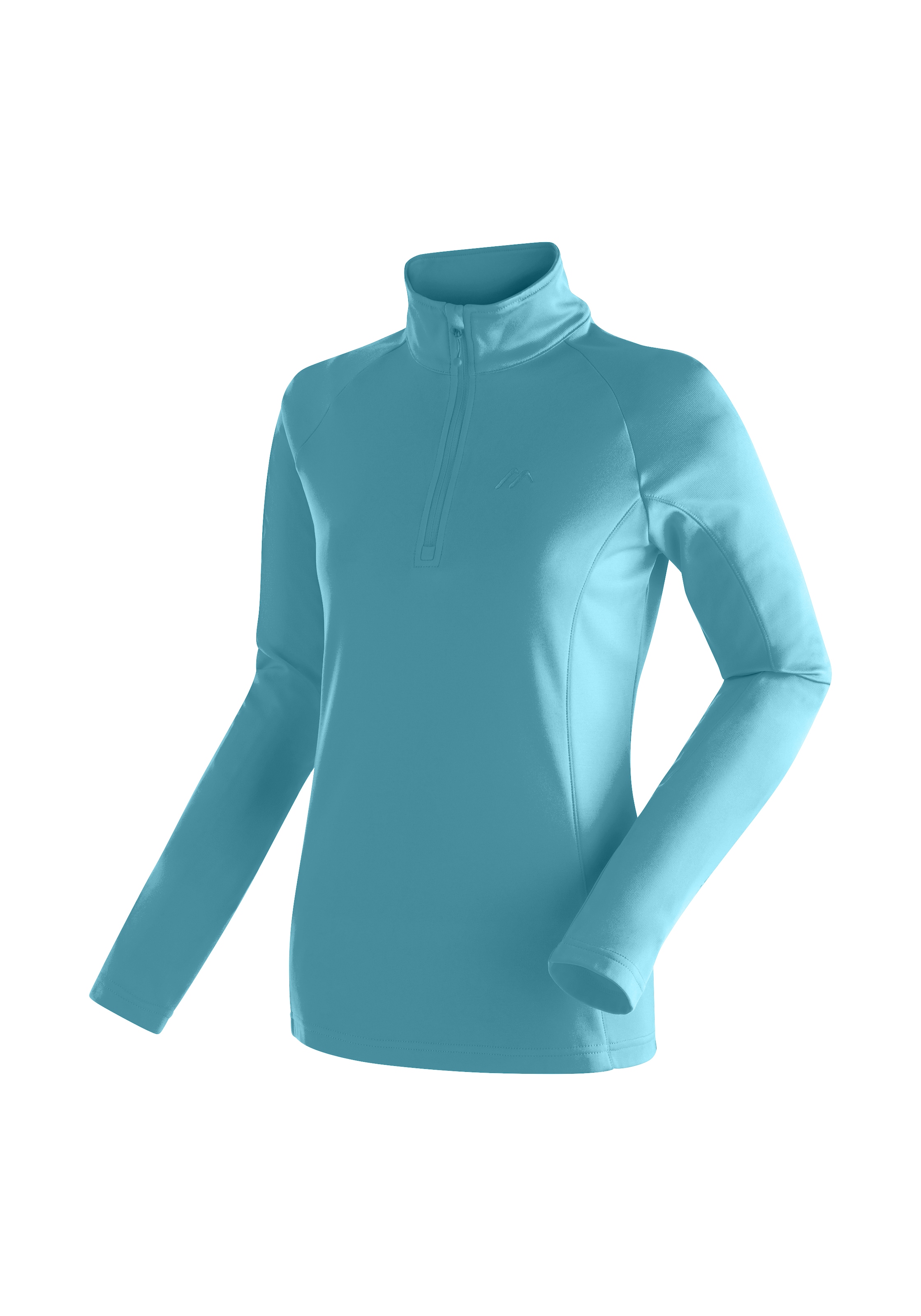 Maier Sports Fleecepullover »Eva«, Damen Fleece, funktioneller Midlayer, Half-Zip, Regular Fit
