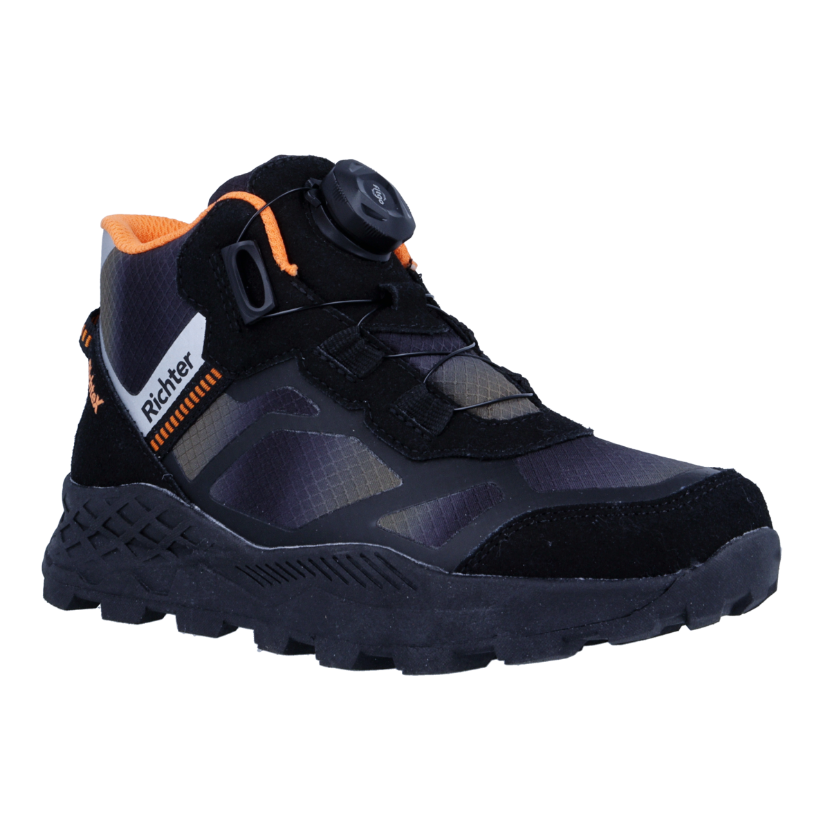 Richter Sneaker »Venture«  Herbstboots mit Kontrastbesätzen, Grössenschablone zum Download