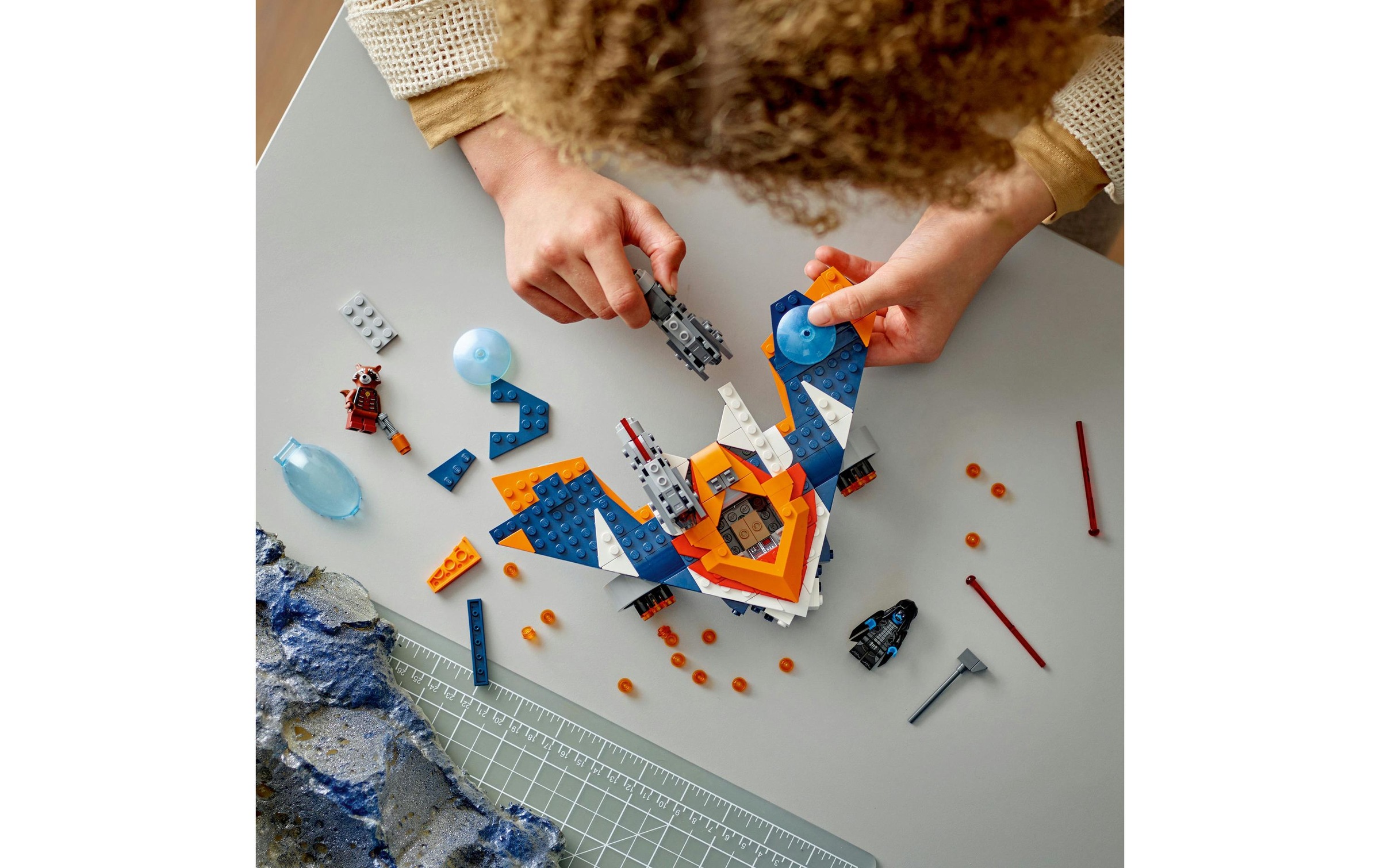 LEGO® Spielbausteine »Rockets Raumschiff vs. Ronan 76278«, (290 St.)