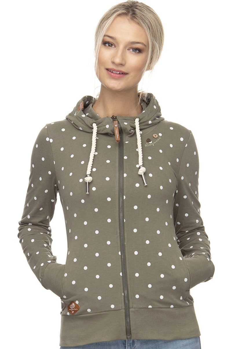 Image of Ragwear Sweatjacke »PAYA DOTS«, mit Dots- Allover-Druck bei Ackermann Versand Schweiz