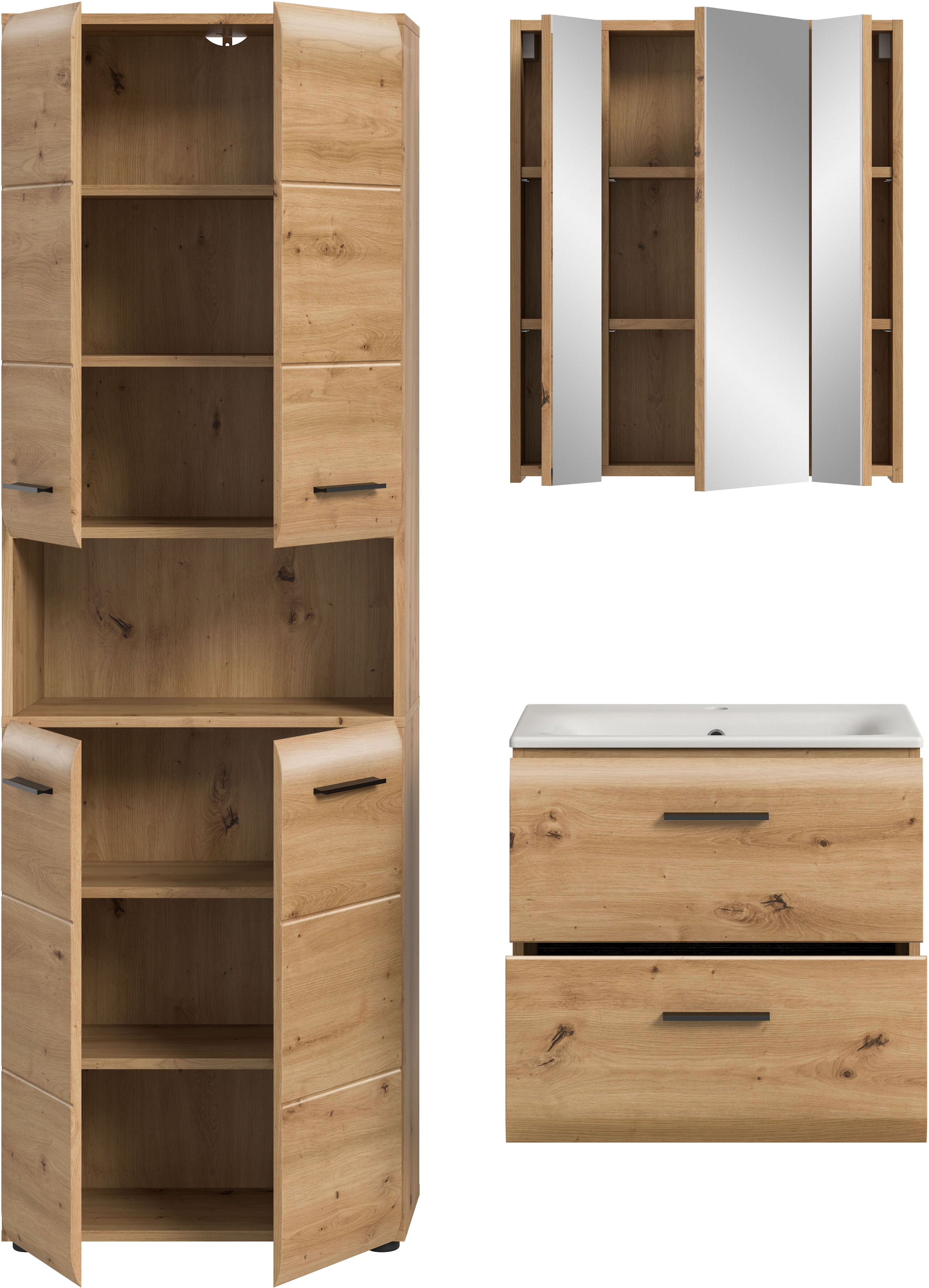 INOSIGN Badezimmer-Set Set, 4 Stk. tlg.