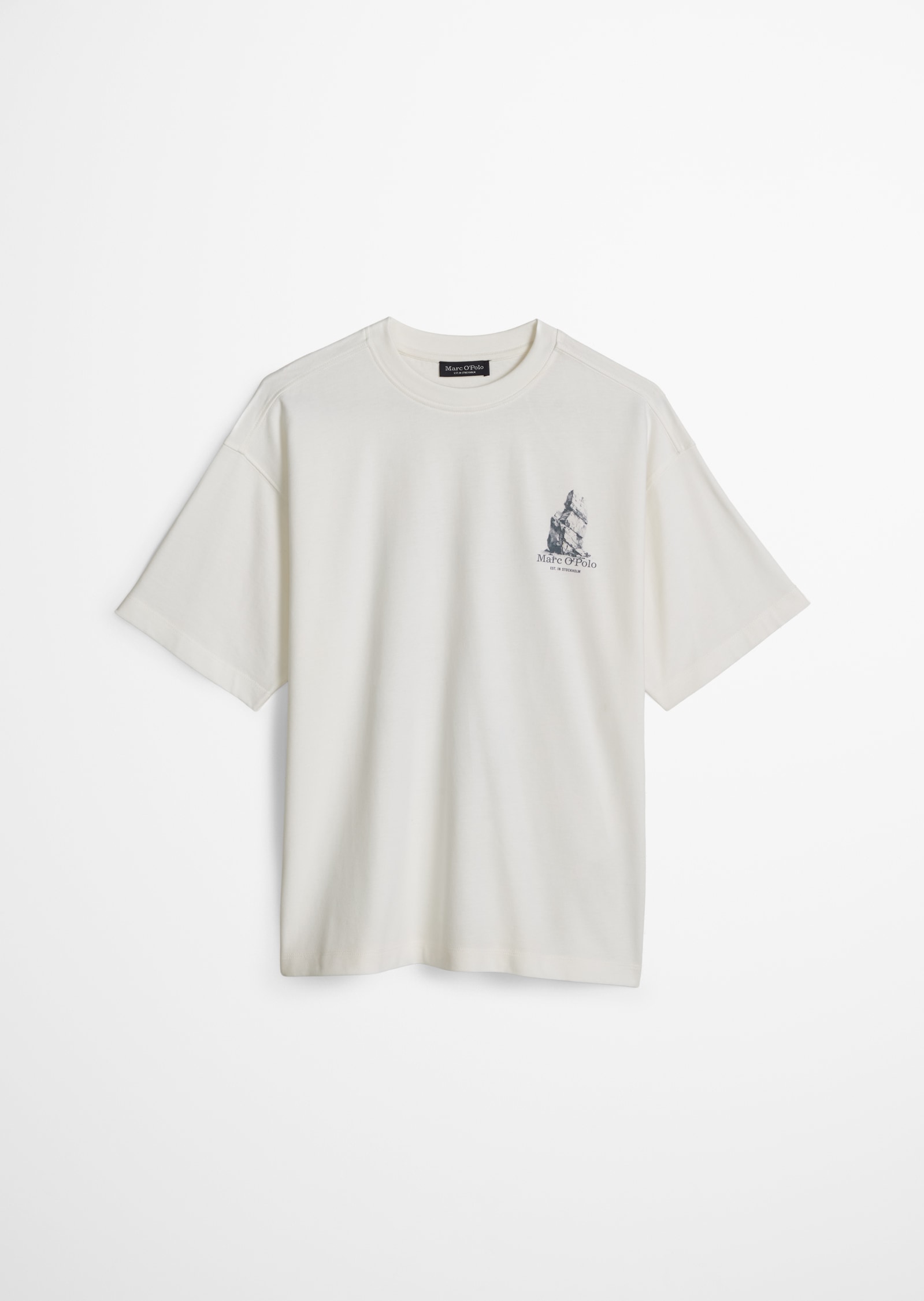 Image of Marc OPolo T-Shirt "Kn.-T-Shirt" mit grossem Rückenprint