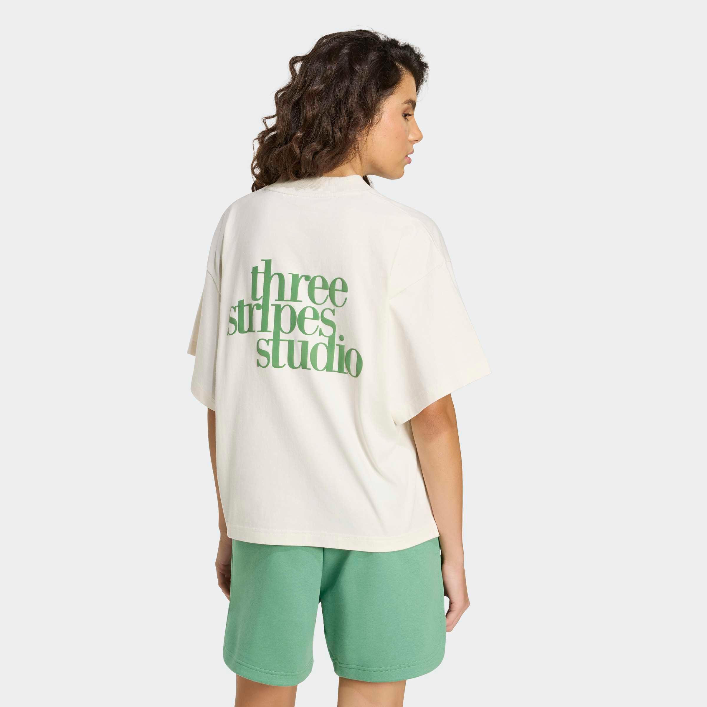 Image of adidas Sportswear T-Shirt "W 3SS GFX TEE2" Print T-Shirt, locker geschnitten