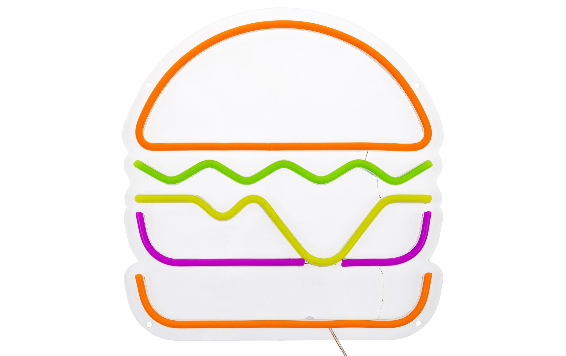 Dekolicht »Vegas Lights Hamburger 30 x 29 cm«