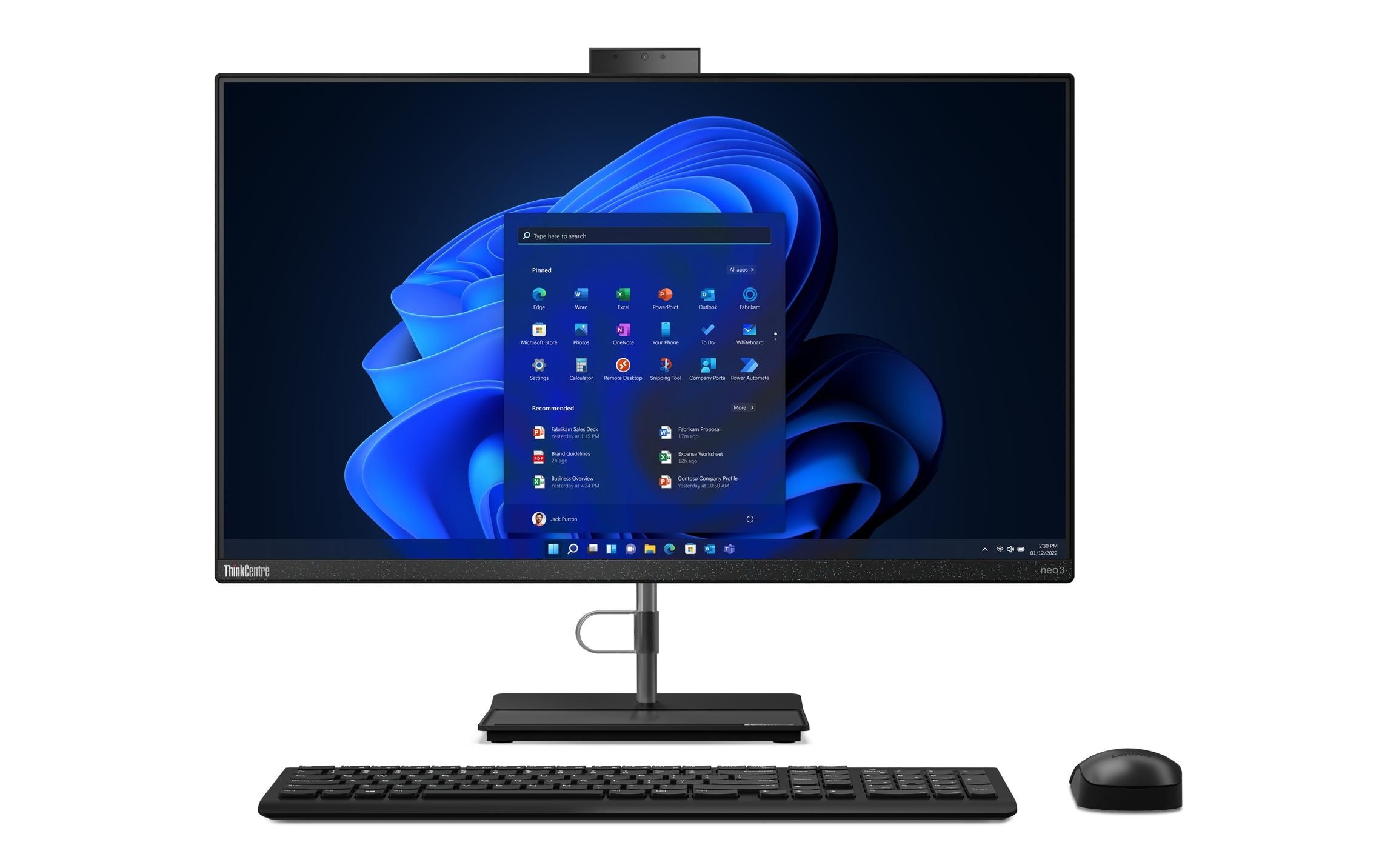 Lenovo Business-PC »ThinkCentre Neo 30a 27«