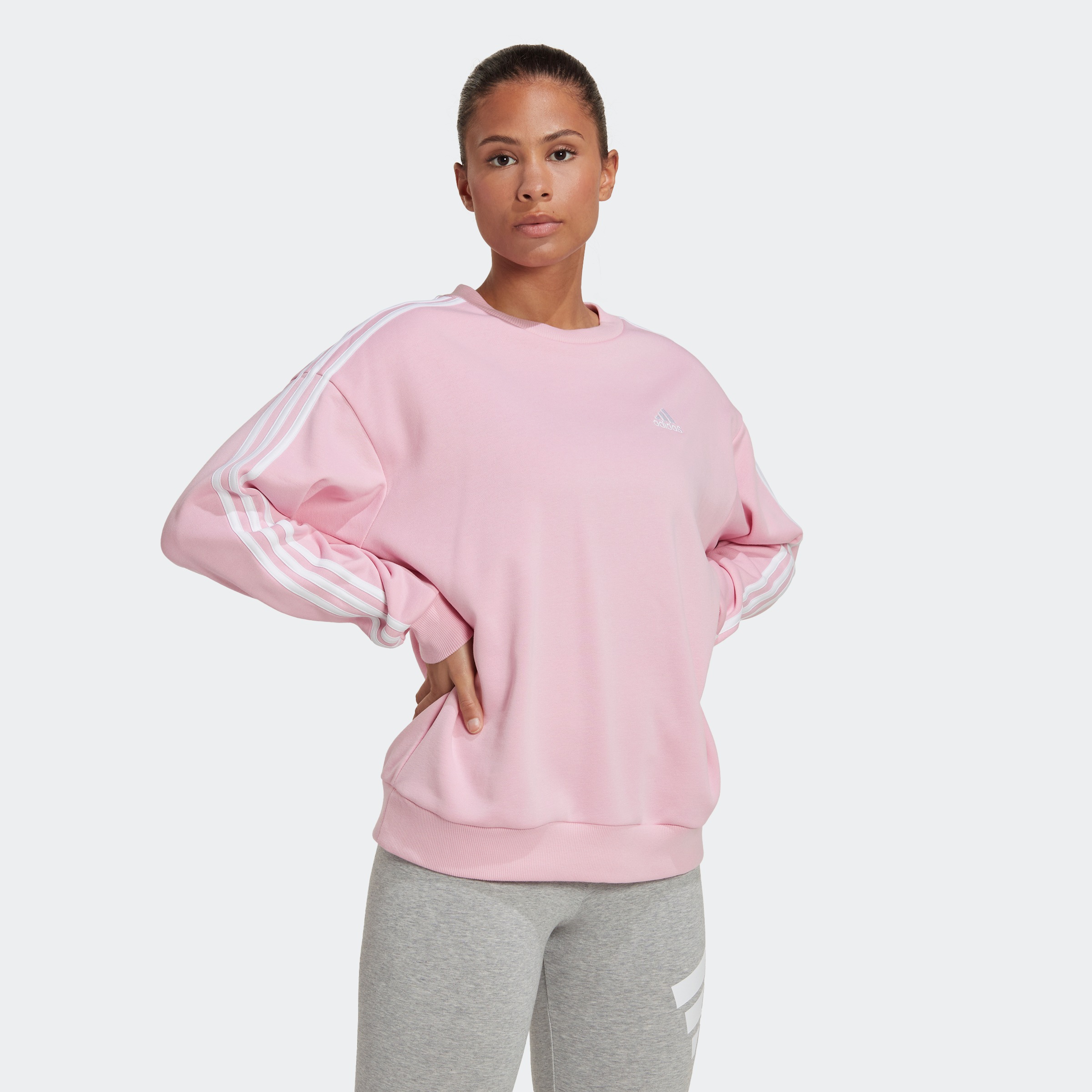 Image of adidas Performance Sweatshirt »ESSENTIALS STUDIO LOUNGE 3-STREIFEN« bei Ackermann Versand Schweiz