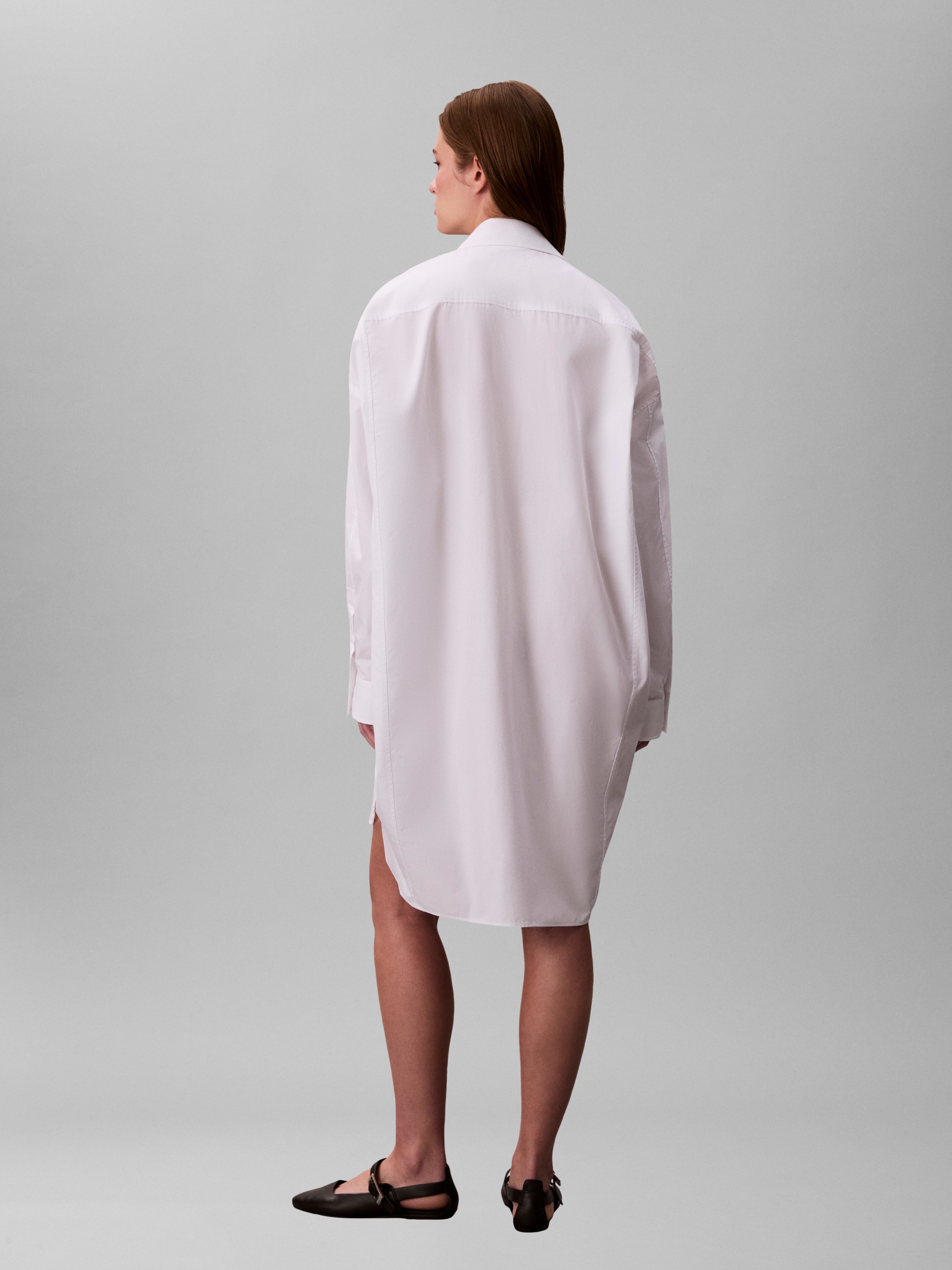 Calvin Klein Jeans Robe chemisier »Cotton Oversized Mini Shirtdress« im Oversize-Style