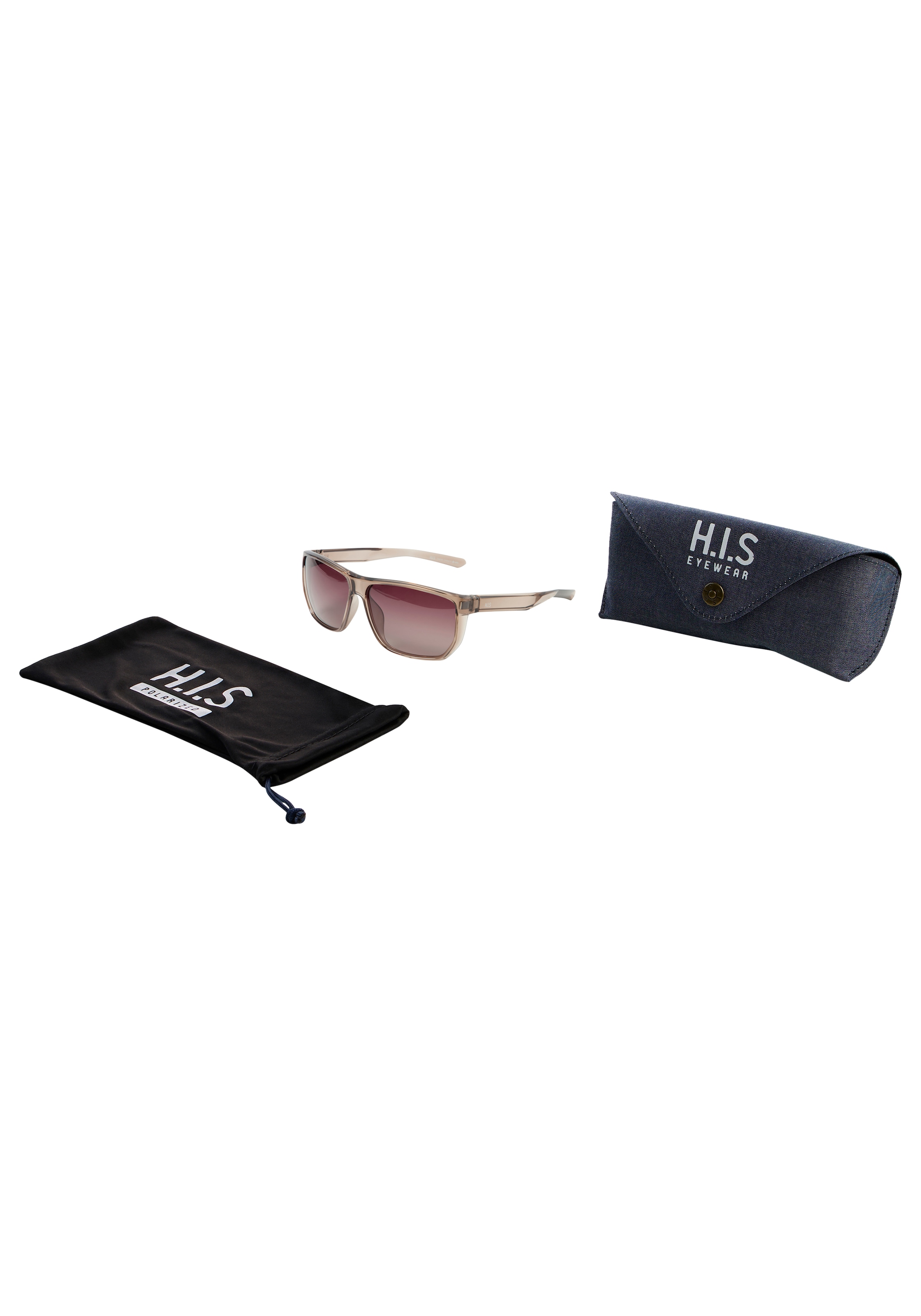 Image of H.I.S Sonnenbrille "Polarisierende Gläser reduzieren störende Reflexionen beim Tragen" 3 Stk. sportlich-modischer Stil für SIE und IHN
