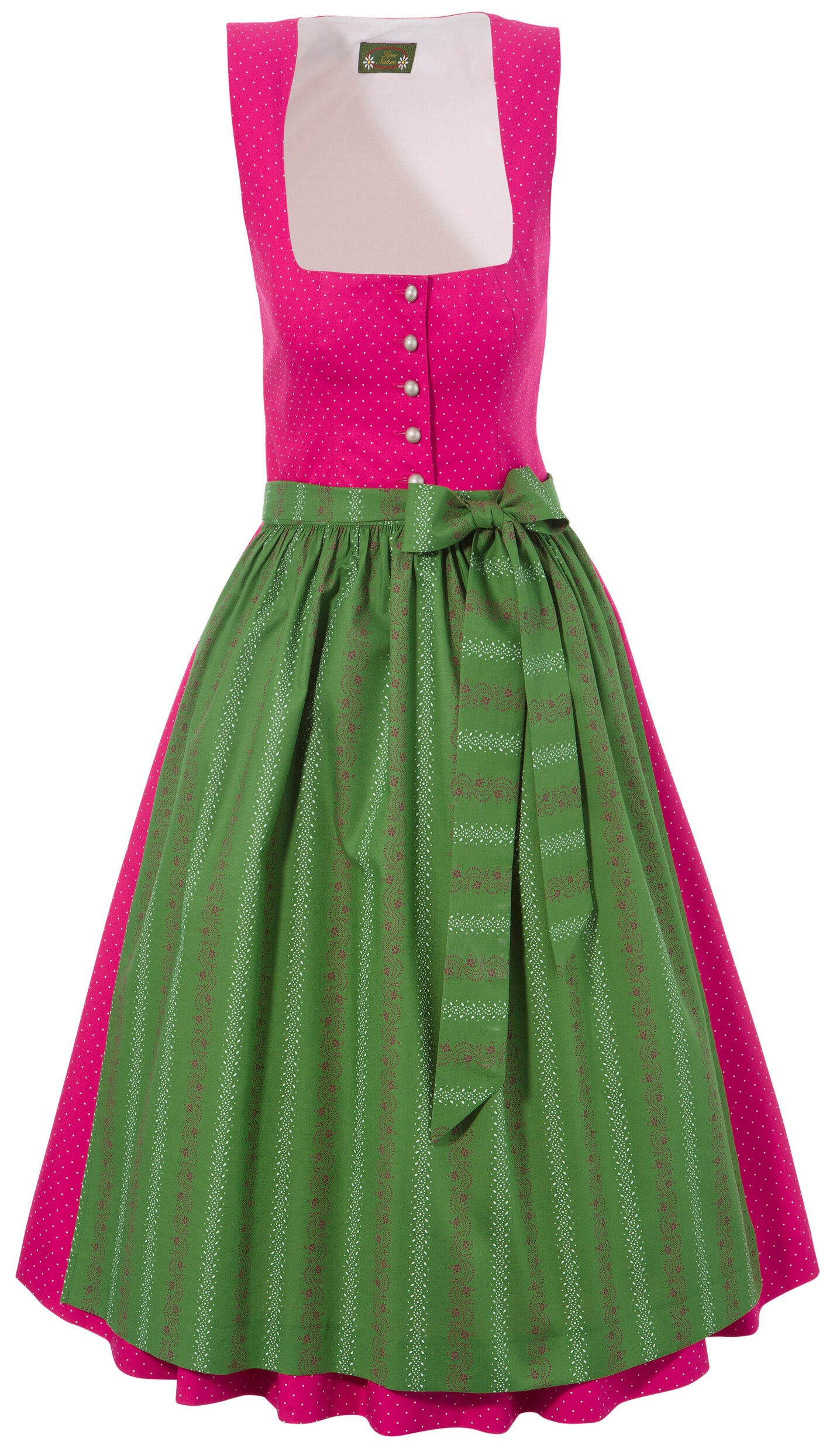 Image of Love Nature Dirndl, (2 tlg.), Damen, midi mit Punktemuster - Made in Austria bei Ackermann Versand Schweiz