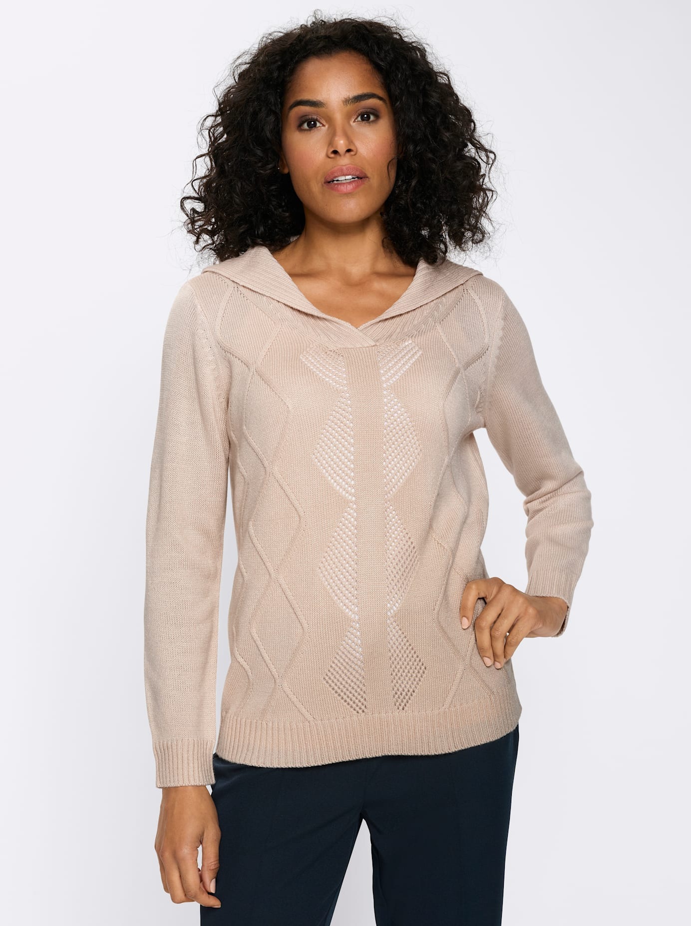 Classic Basics Strickpullover "Langarm-Pullover"