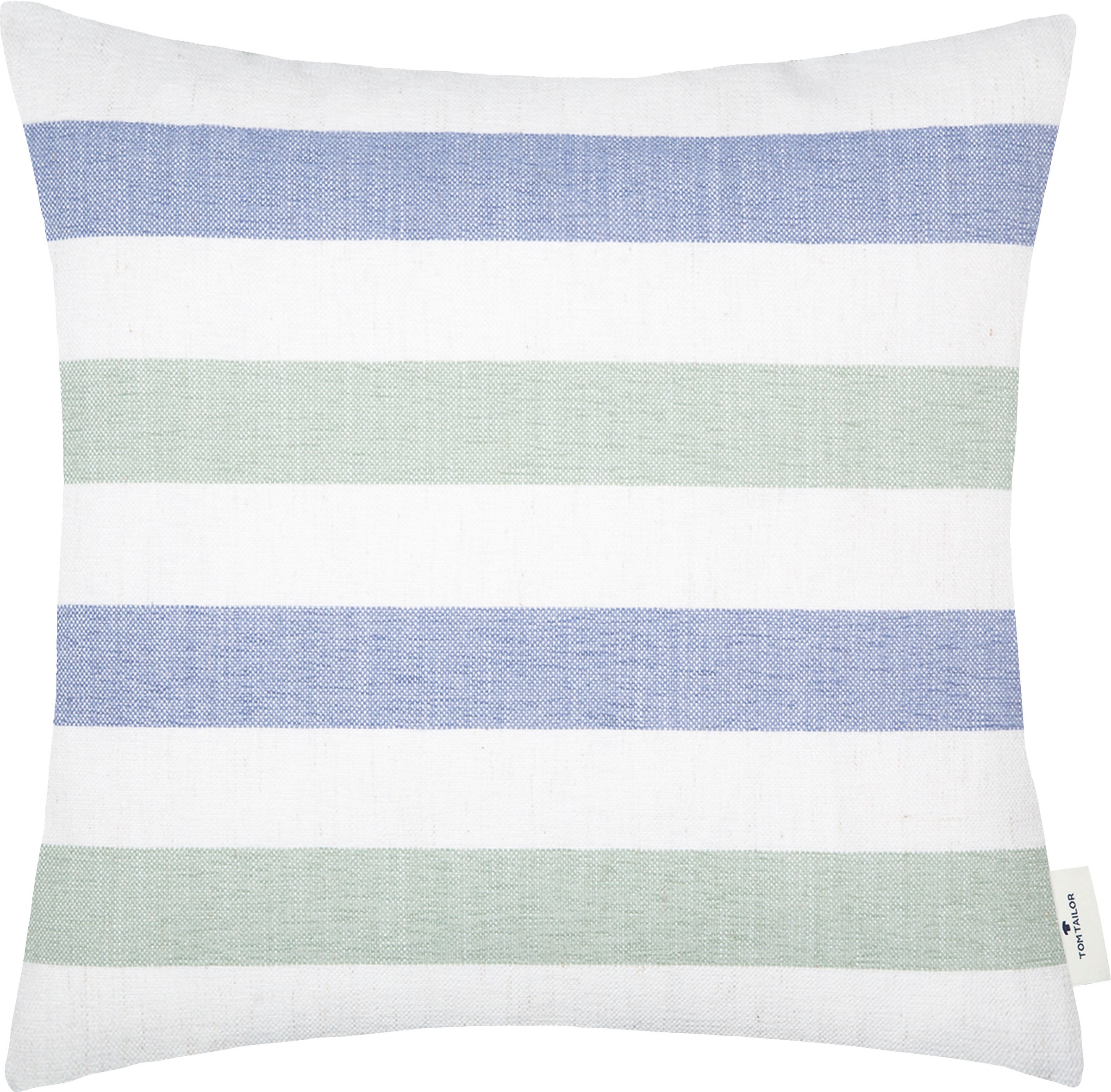 Image of TOM TAILOR Dekokissen »Bar«, (1 St.), mit verschiedenfarbigen Blockstreifen bei Ackermann Versand Schweiz