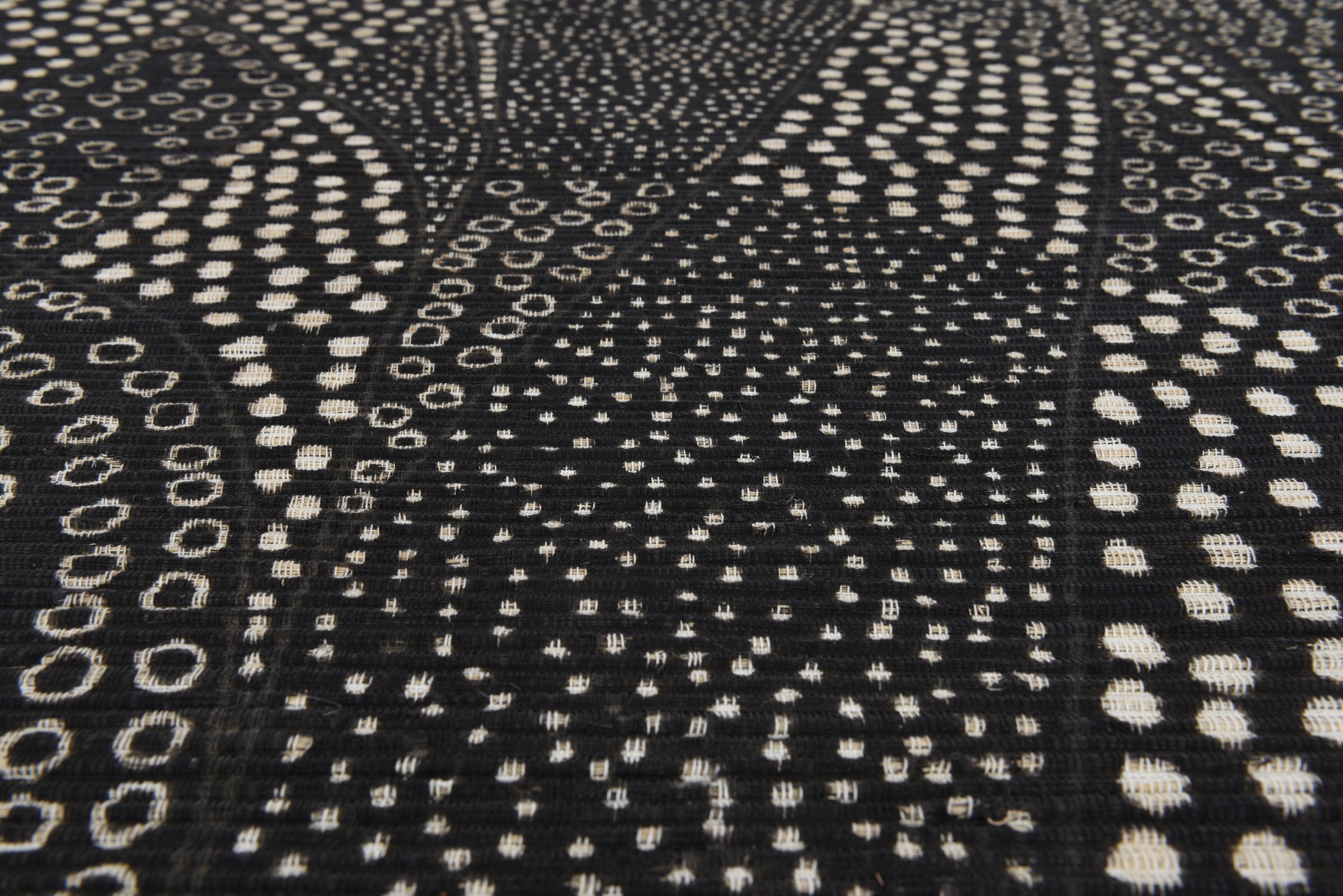 DIE HAUSKUNST Tapis »Chiya Tiama 3« Rectangulaire 4 mm Höhe Flachgewebe, handgewebt, mit Fransen