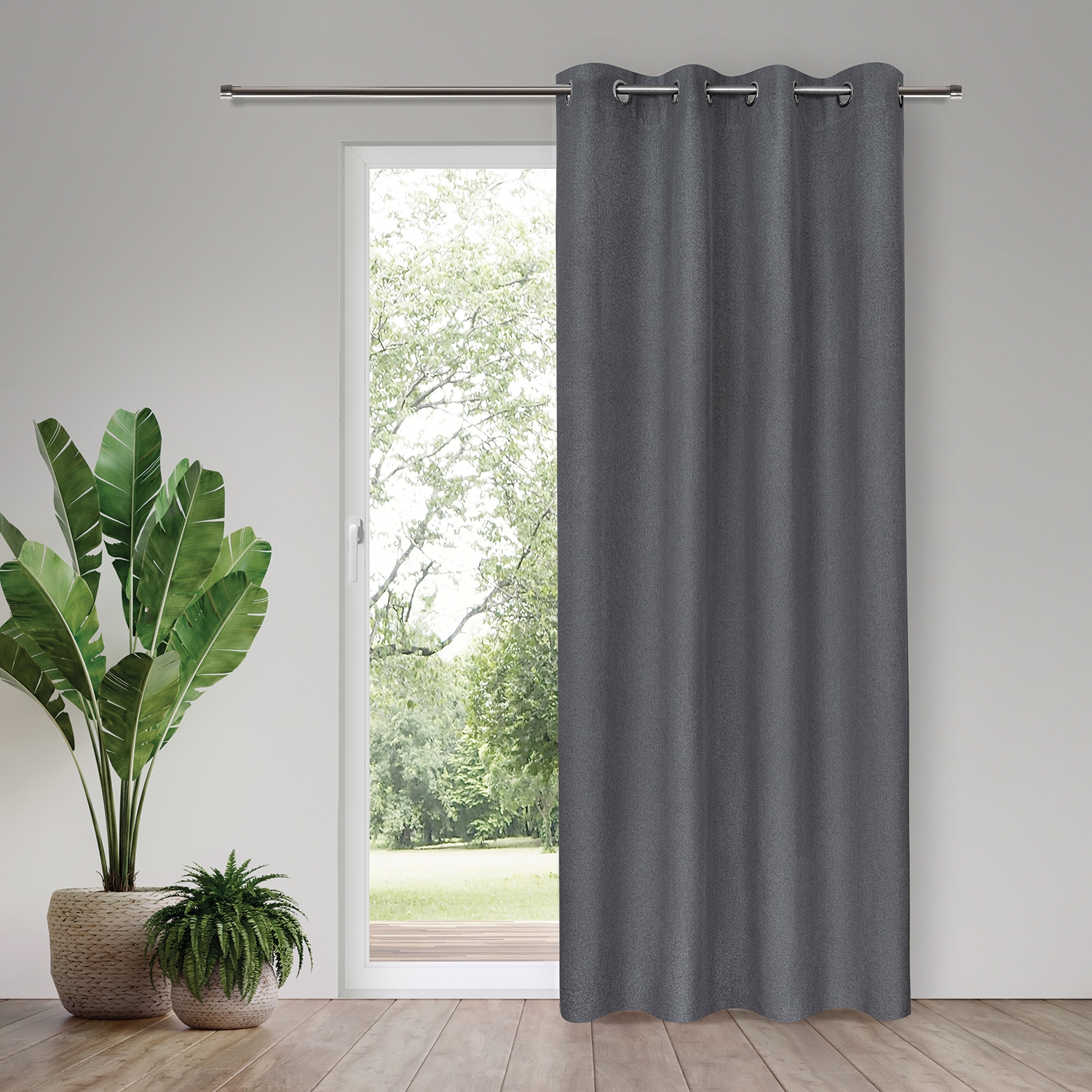 Image of Home Living by Gerster Verdunkelungsvorhang "Carena" Ösen 1 Stk. tlg. SB-Ösenschal Blackout "Carena"